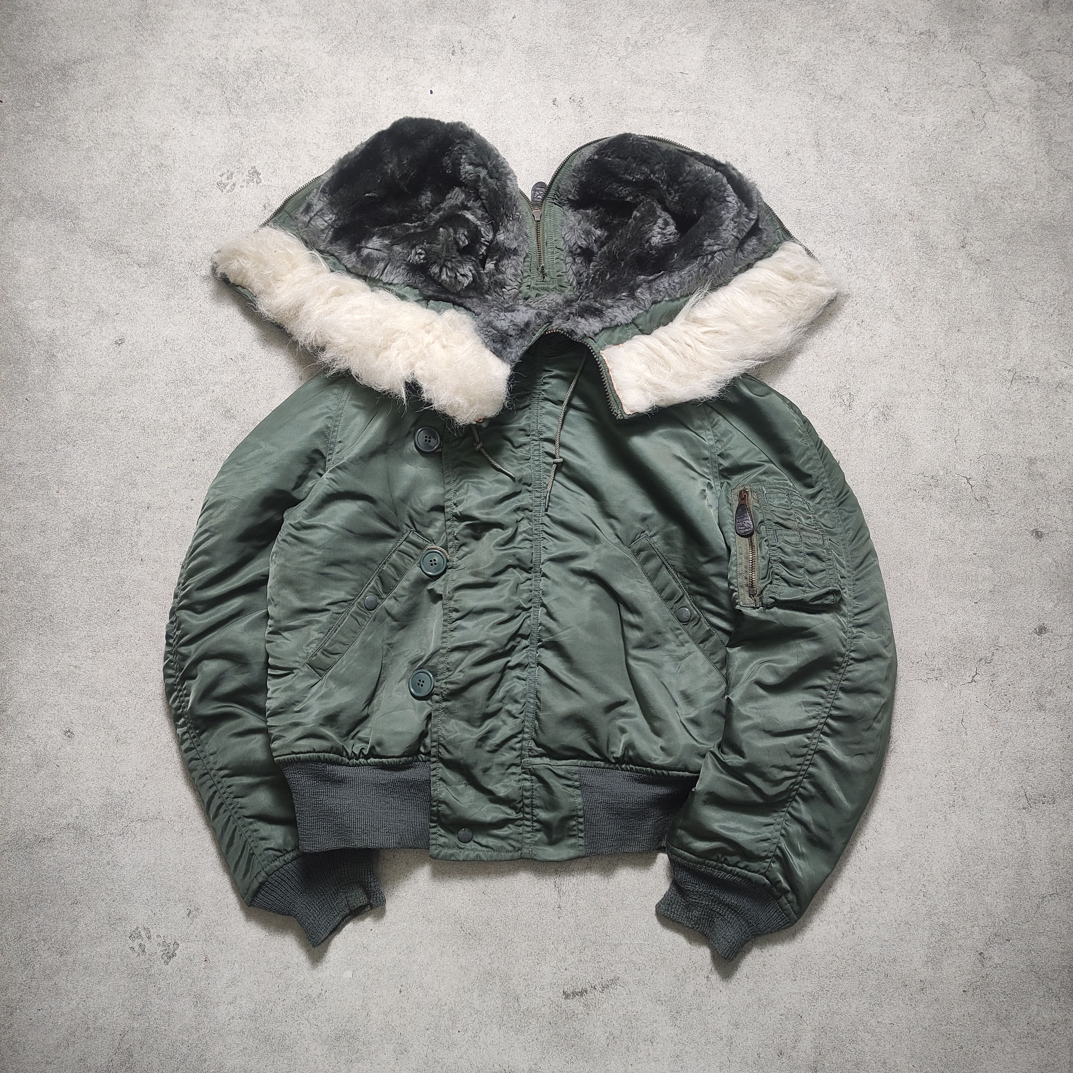 If Six Was Nine Vintage N2B Military Jacket – 1970s Vietnam Era Size US M / EU 48-50 / 2 - 1 Thumbnail