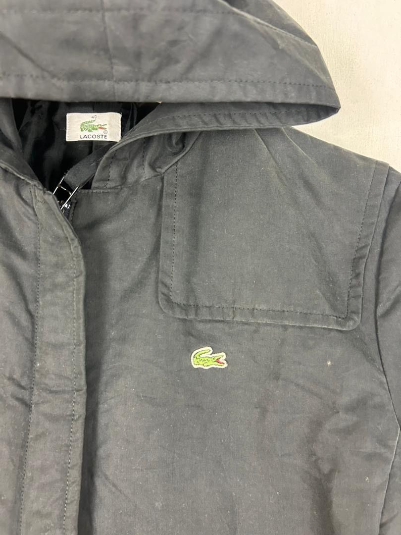 Lacoste Y2K Lacoste Black Slimfit Long Jacket Size S / US 4 / IT 40 - 10 Thumbnail