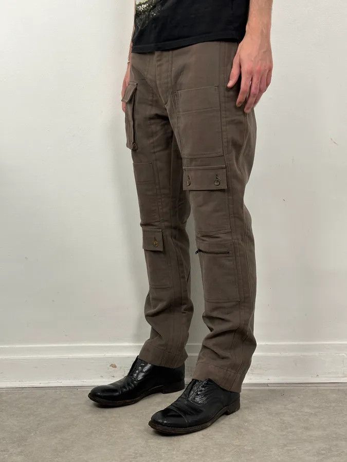 Dolce & Gabbana SS2008 Dolce & Gabbana Brown Archive Utility Cargo Pants Size US 32 / EU 48 - 2 Thumbnail