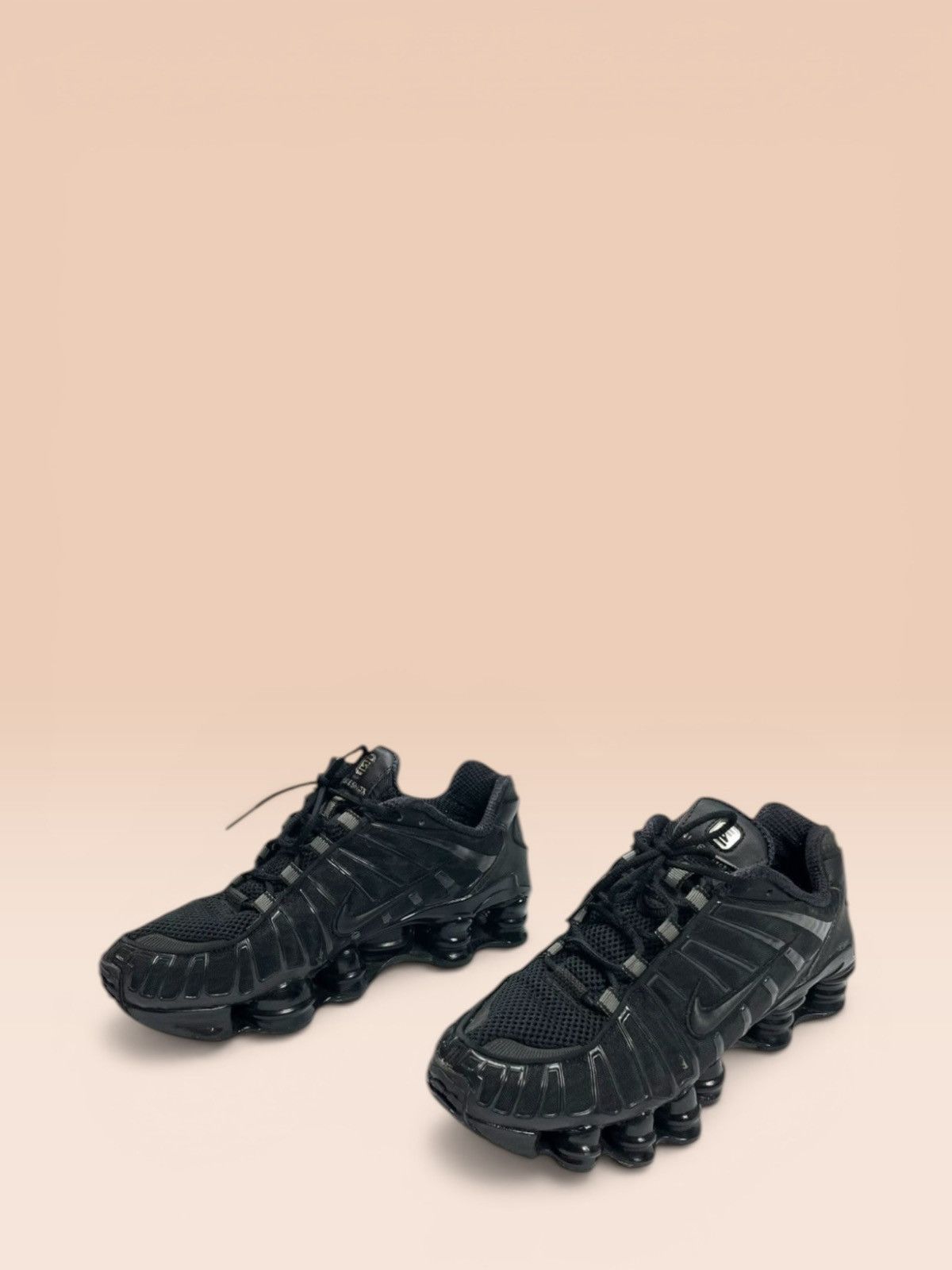 Nike Nike SHOX TL Triple Black Size US 7 / EU 40 - 1 Thumbnail