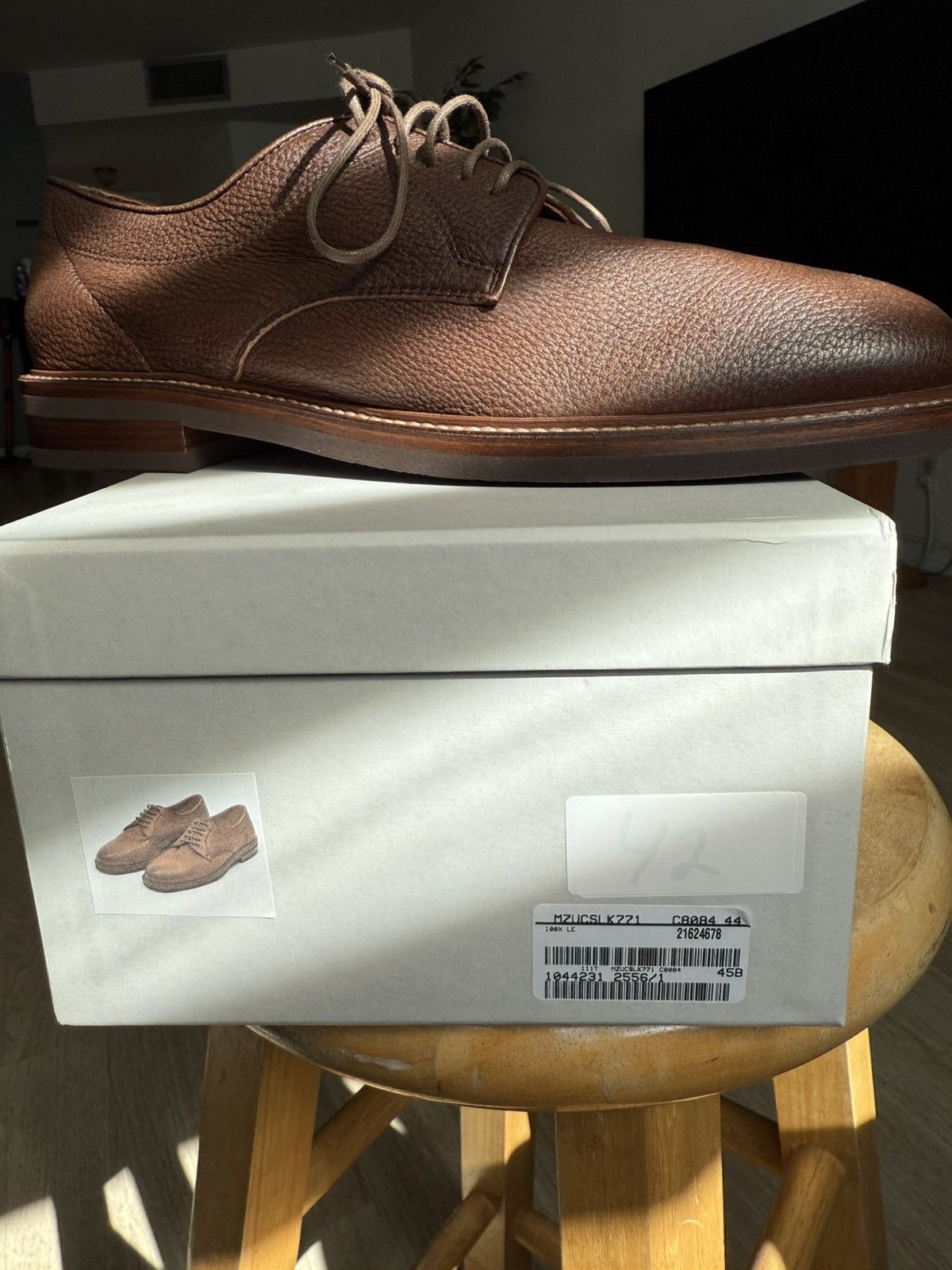 Brunello Cucinelli Brunello Cucinelli Deerskin Derby Shoes Size US 11 / EU 44 - 7 Thumbnail