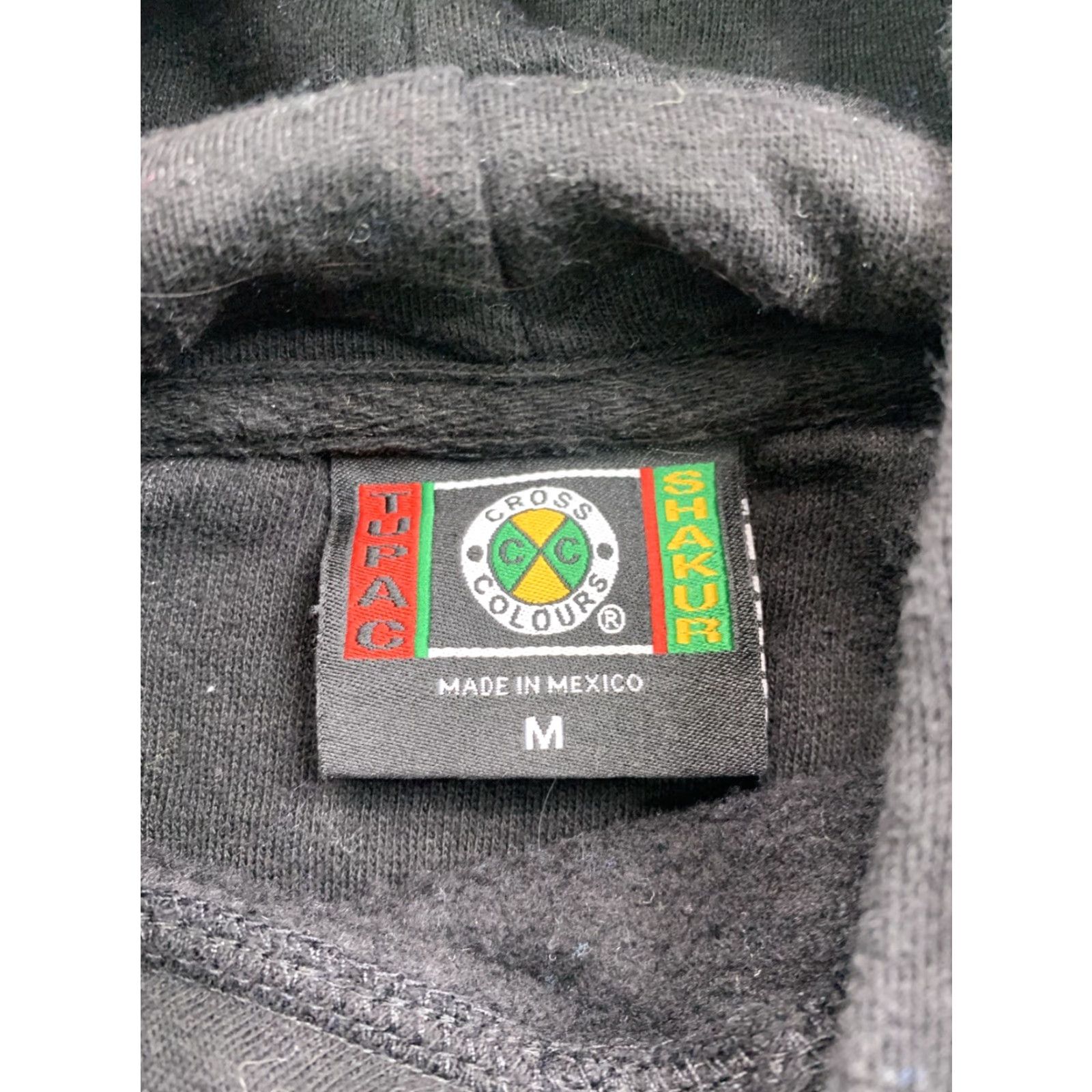 Vintage VINTAGE Cross Colours Tupac Graphic Hoodie Medium Black 90s Y2K Pullover Hooded With Pockets Mens Size US M / EU 48-50 / 2 - 5 Thumbnail