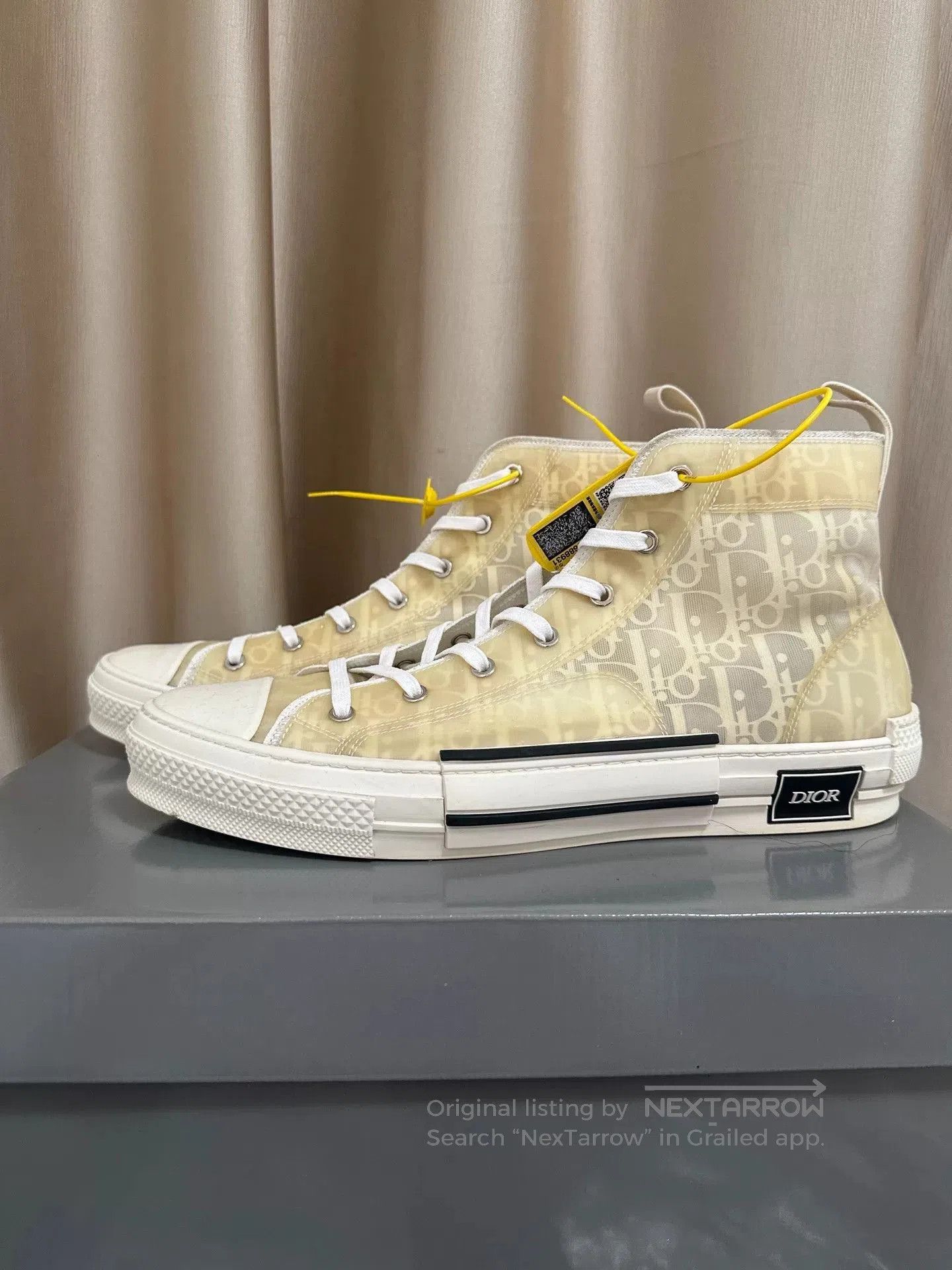 Dior dior b23 transparent high. Size US 12 / EU 45 - 2 Thumbnail