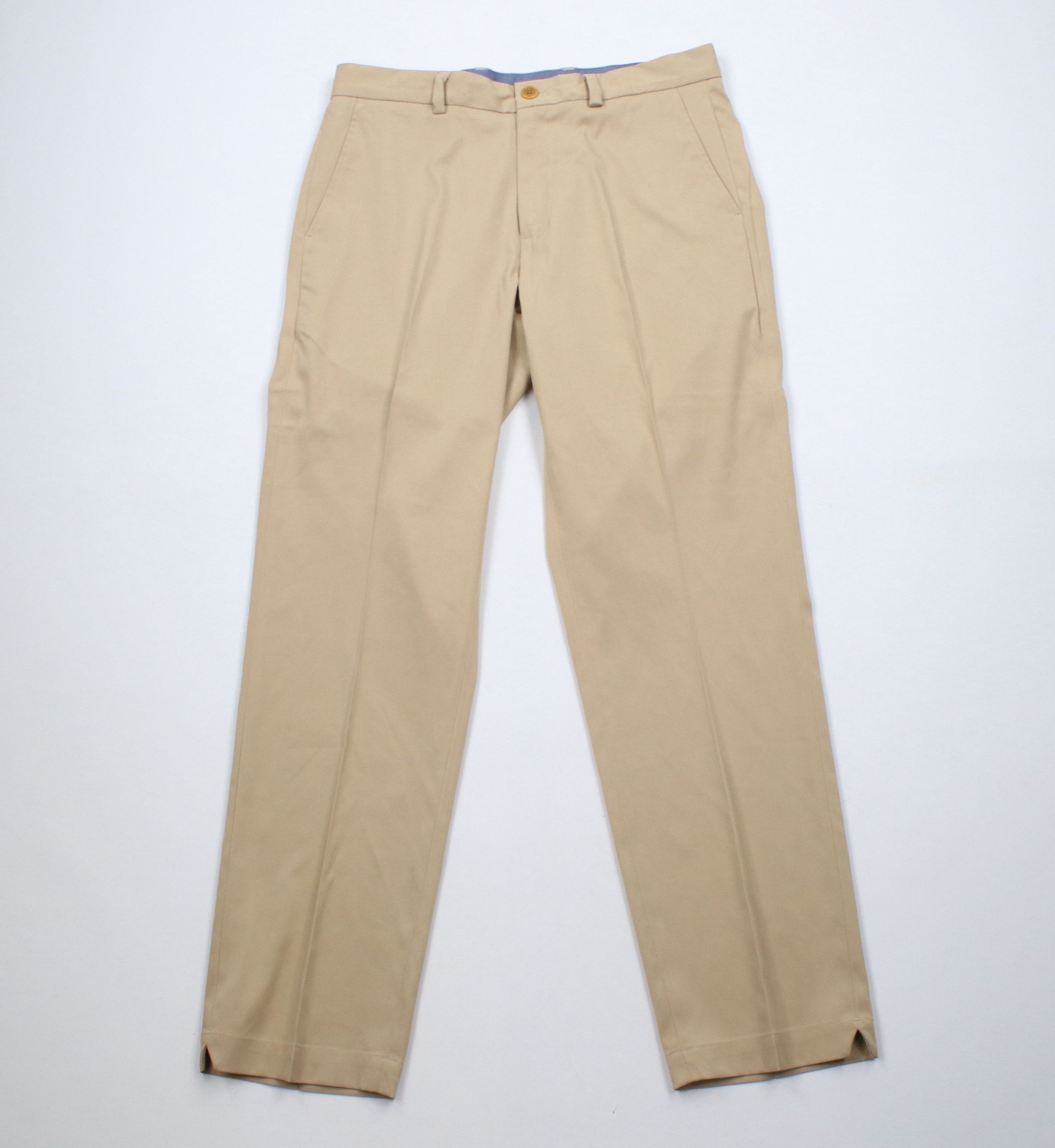 Brooks Brothers × Vintage Brooks Brothers Lightweight Flat Front Chino Pants Trousers Size US 32 / EU 48 - 1 Thumbnail