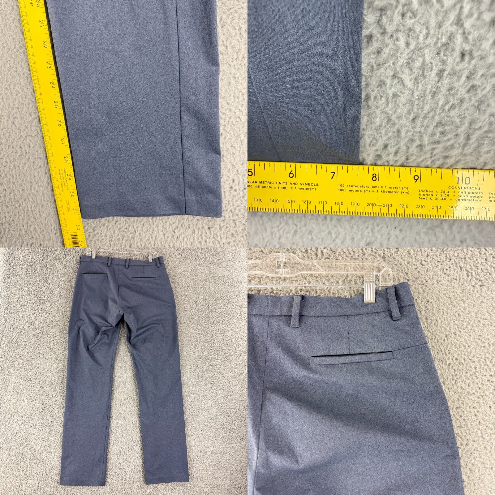 Vintage Ministry of Supply Slim Chino Pant Mens Size 32 Blue Straight Leg Lightweight Size US 32 / EU 48 - 8 Thumbnail