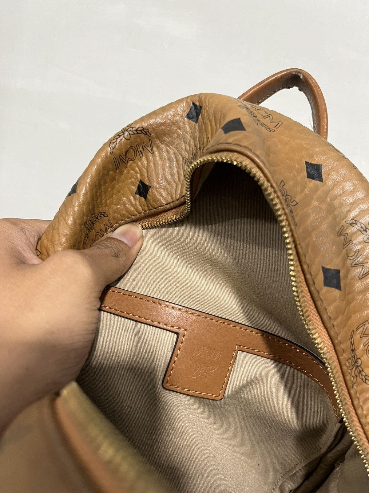 MCM Mcm leather backpack Size ONE SIZE - 11 Thumbnail