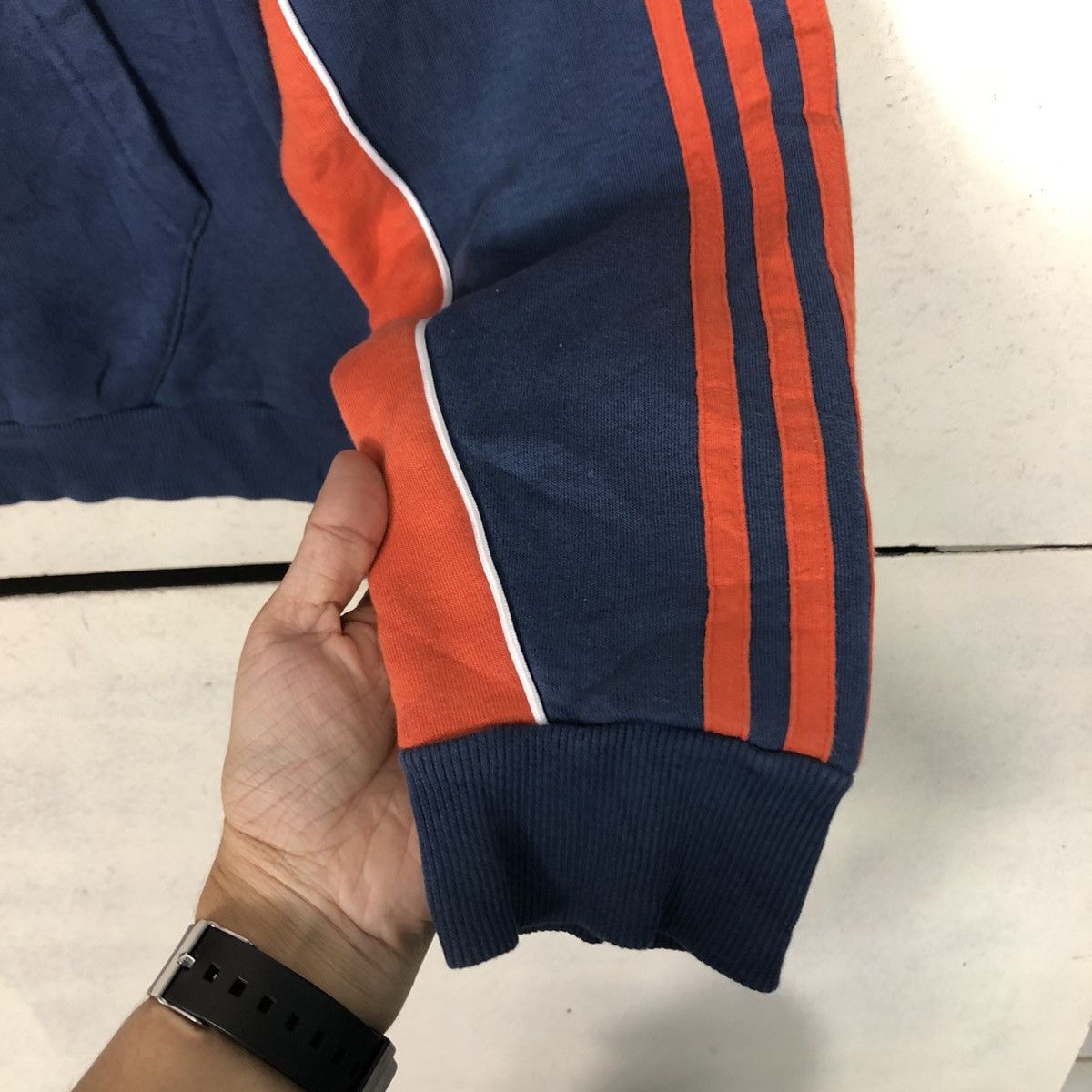 Adidas 📌Double Tone Adidas Anorak Half Zipper Sweater Size US M / EU 48-50 / 2 - 15 Thumbnail