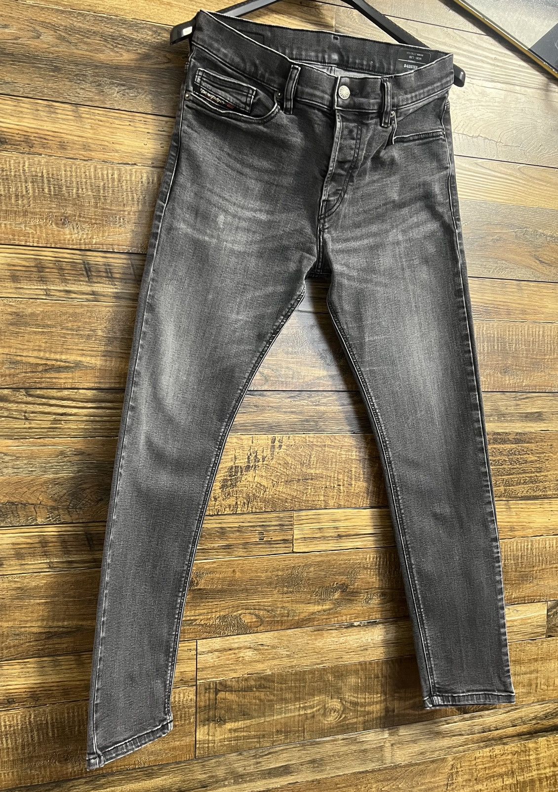 Diesel DIESEL Diesel D-Luster Grey Denim Jeans Slim Fit Stretch Size US 30 / EU 46 - 12 Thumbnail