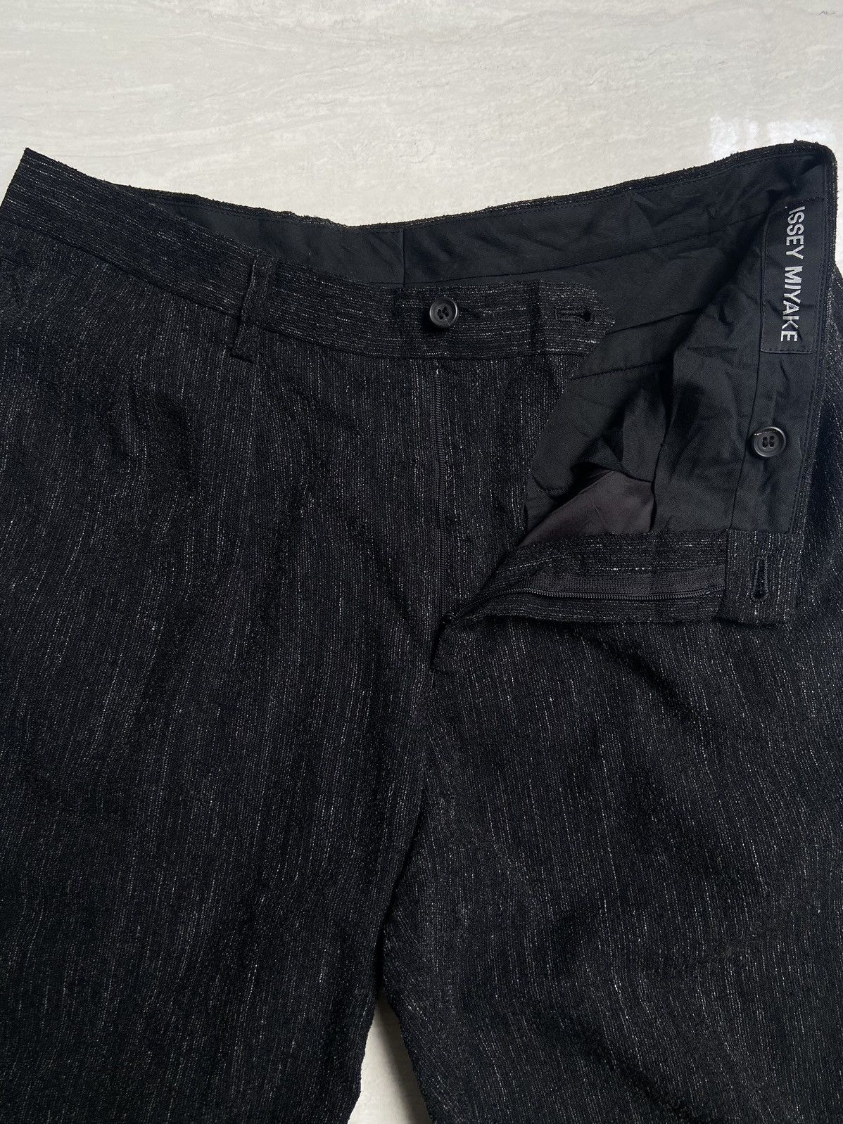 Issey Miyake ISSEY MIYAKE Black Long Pants Size US 33 - 8 Thumbnail