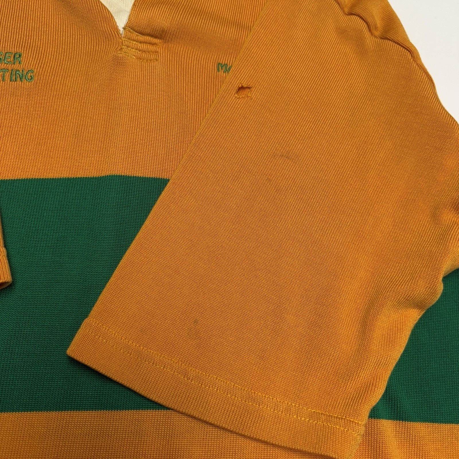 Vintage Vintage Marauders Rugby Jersey Shirt Mens Large 23x31 Orange Size US L / EU 52-54 / 3 - 5 Thumbnail
