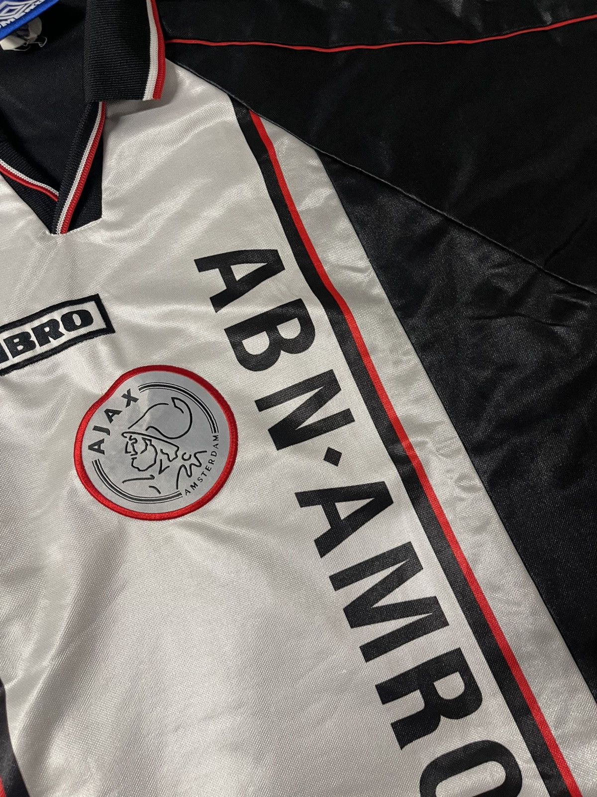 Umbro × Vintage 1998/99 Ajax Away Football Shirt Umbro Size US L / EU 52-54 / 3 - 3 Thumbnail