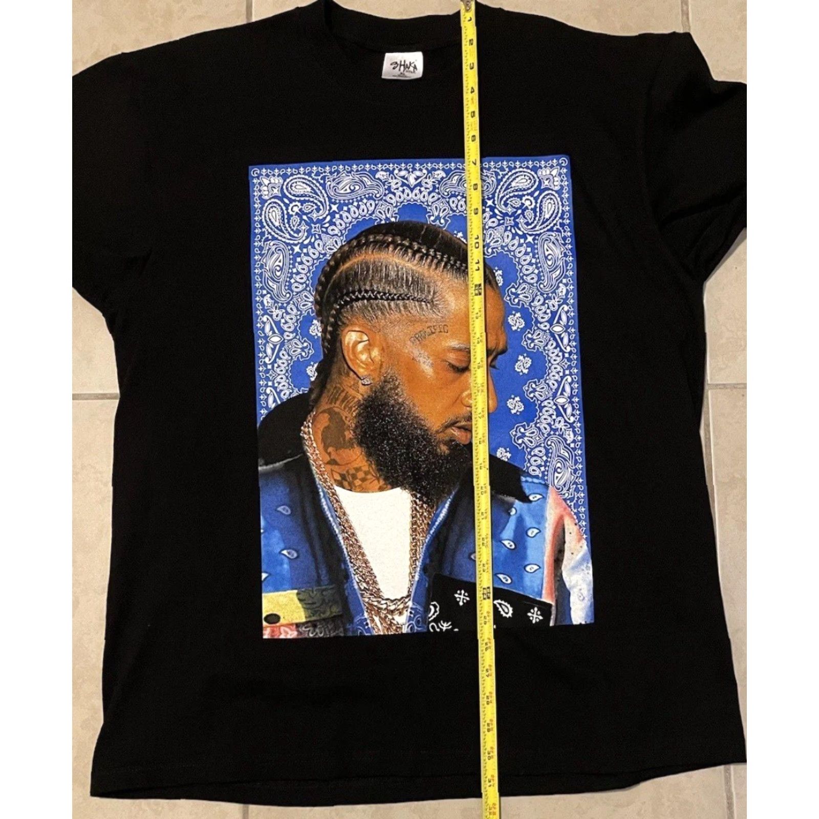 Vintage Nipsey Hussle Memorial Shirt XL Tour Hip Hop Rap Concert 90s Graphic Tee Men Black Vintage Size US XL / EU 56 / 4 - 8 Thumbnail