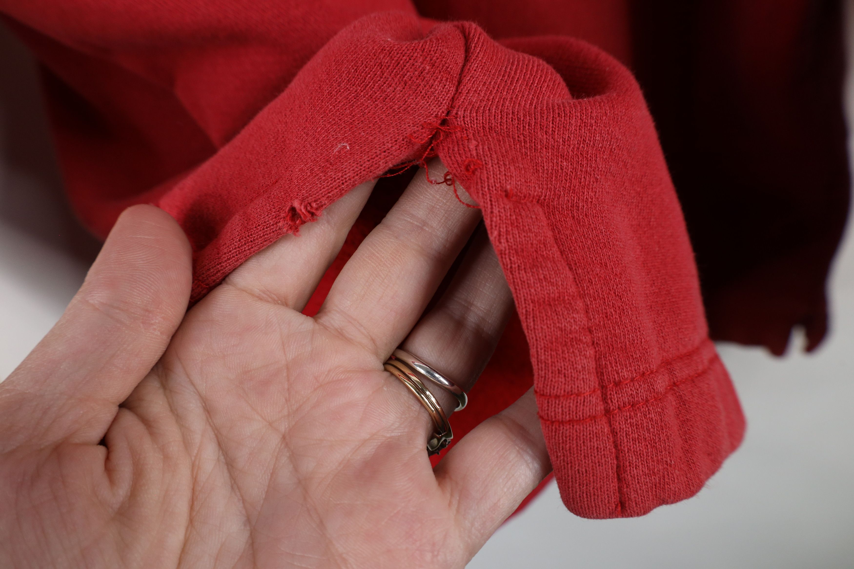 Aeropostale × Vintage Vintage Y2K 90s Aeropostale Spell Crewneck Sweatshirt Red Size US XL / EU 56 / 4 - 10 Thumbnail
