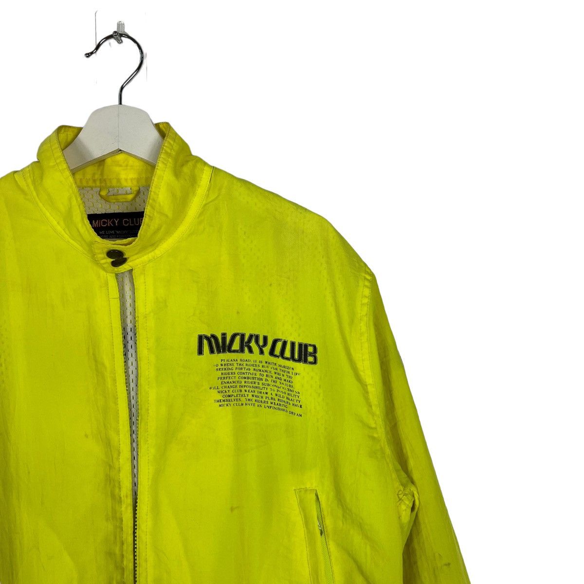 Japanese Brand 🔥 VINTAGE MICKY CLUB RACING TEAM RIDING JACKET Size US M / EU 48-50 / 2 - 6 Thumbnail