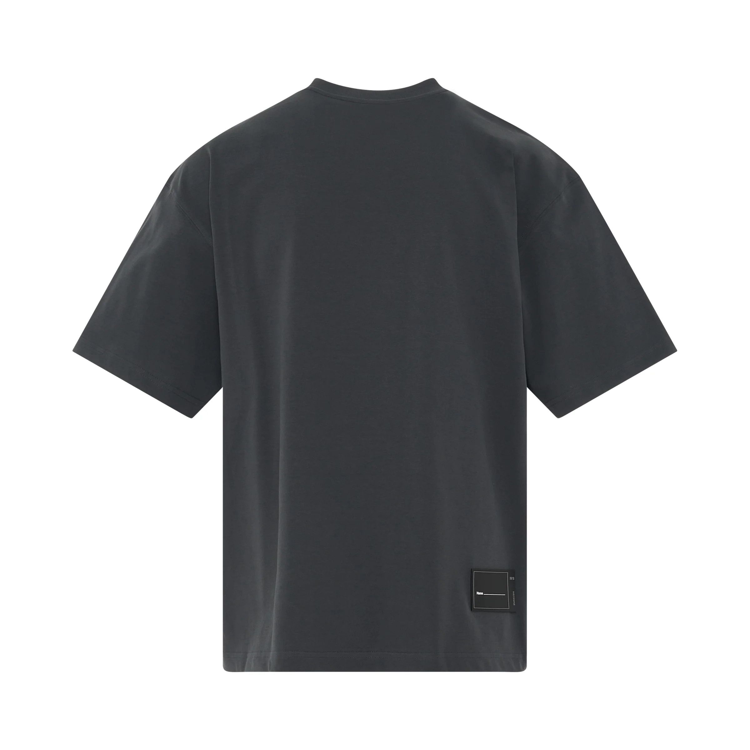 WE11DONE o1mris0824 Wapen Logo T-Shirt in Charcoal Size US L / EU 52-54 / 3 - 4 Thumbnail