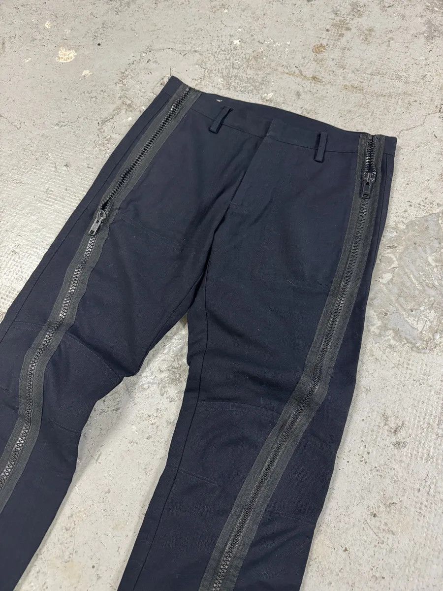 Dries Van Noten Dries Van Noten Navy Full Zip Tactical Pants Size US 30 / EU 46 - 5 Thumbnail