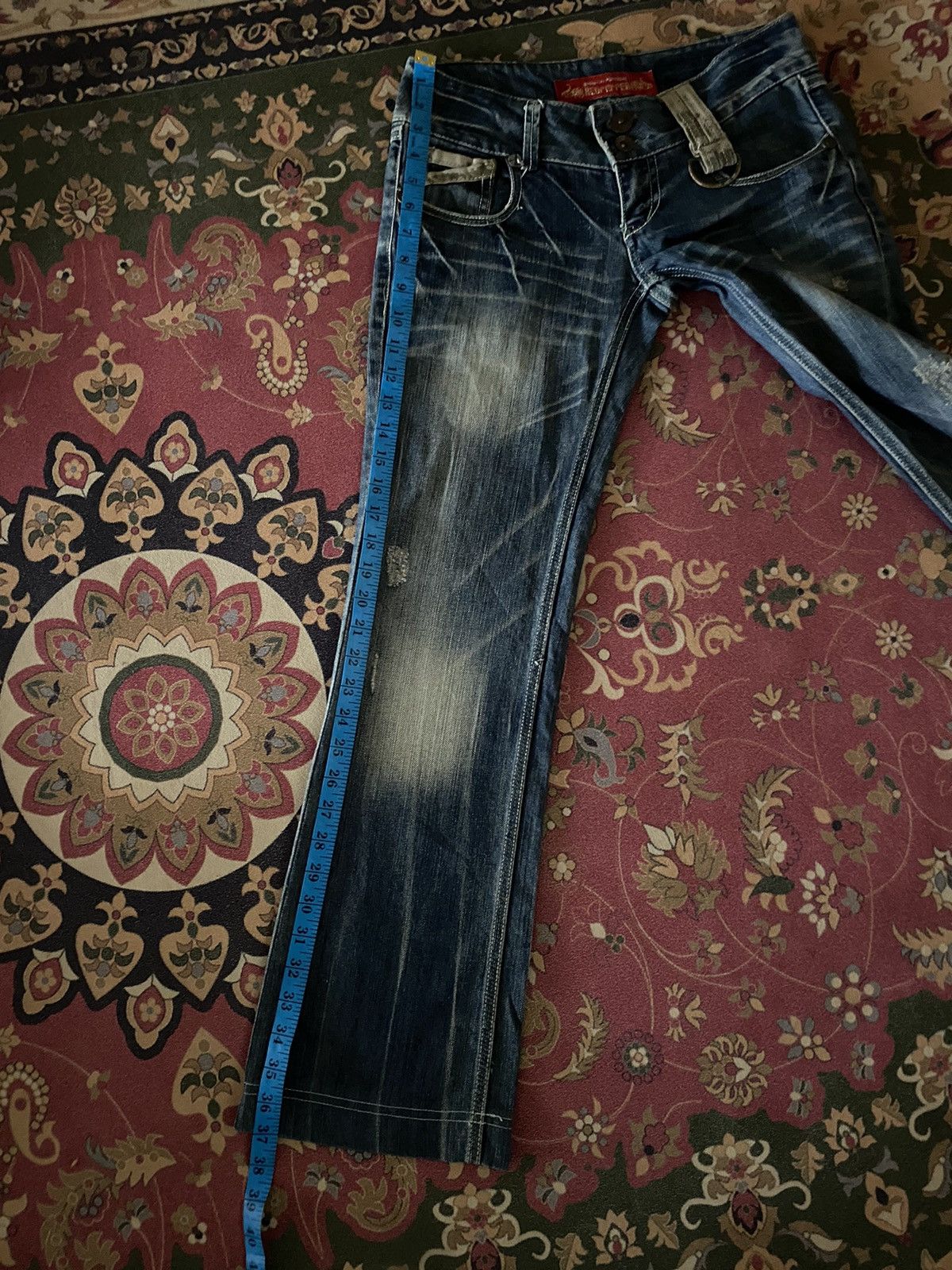 Japanese Brand Japanese Brand Red Pepper Jeans Distressed Denim Size US 29 - 20 Thumbnail