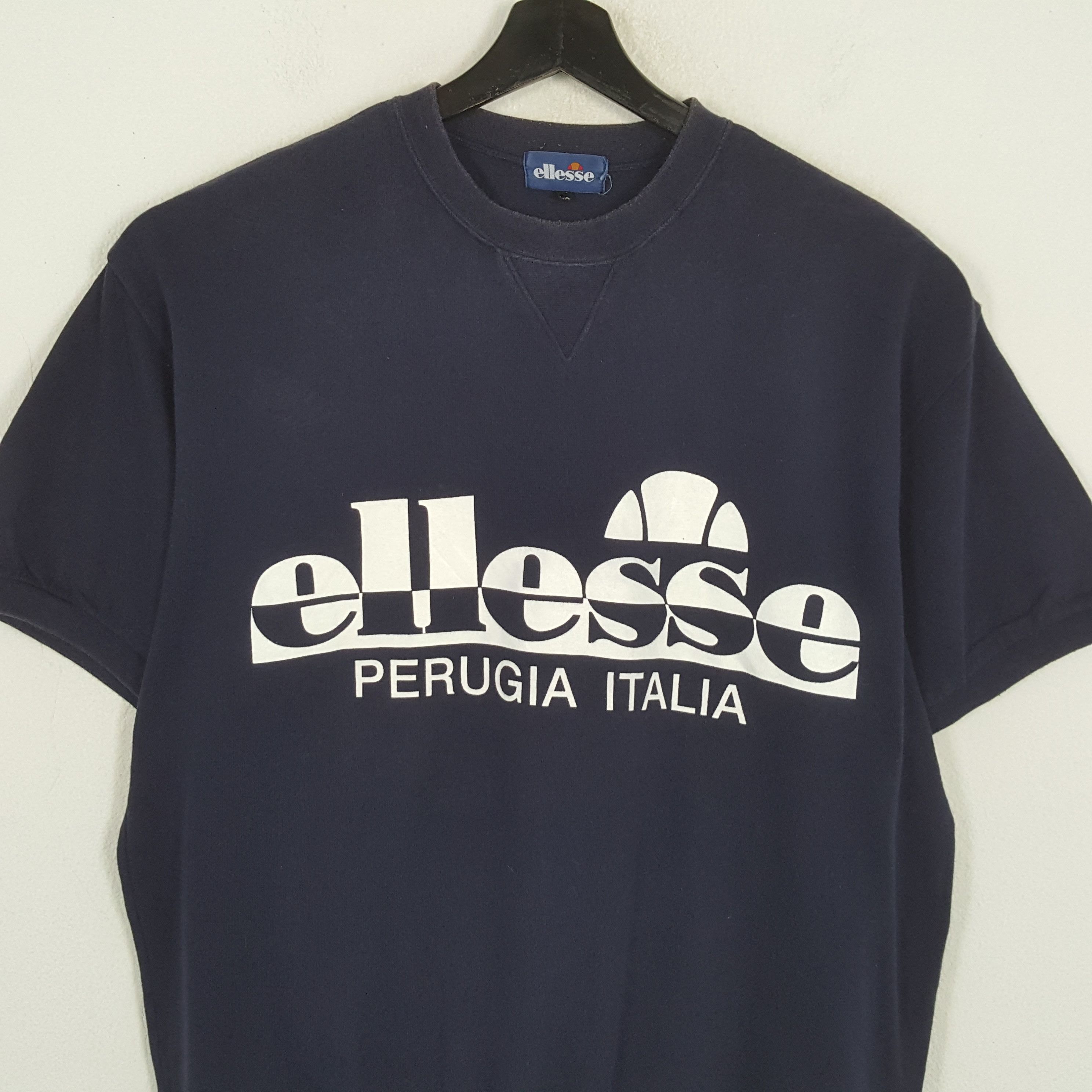 Ellesse × Vintage ELLESSE Logo Spellout Design Sweatshirt Size US L / EU 52-54 / 3 - 2 Thumbnail