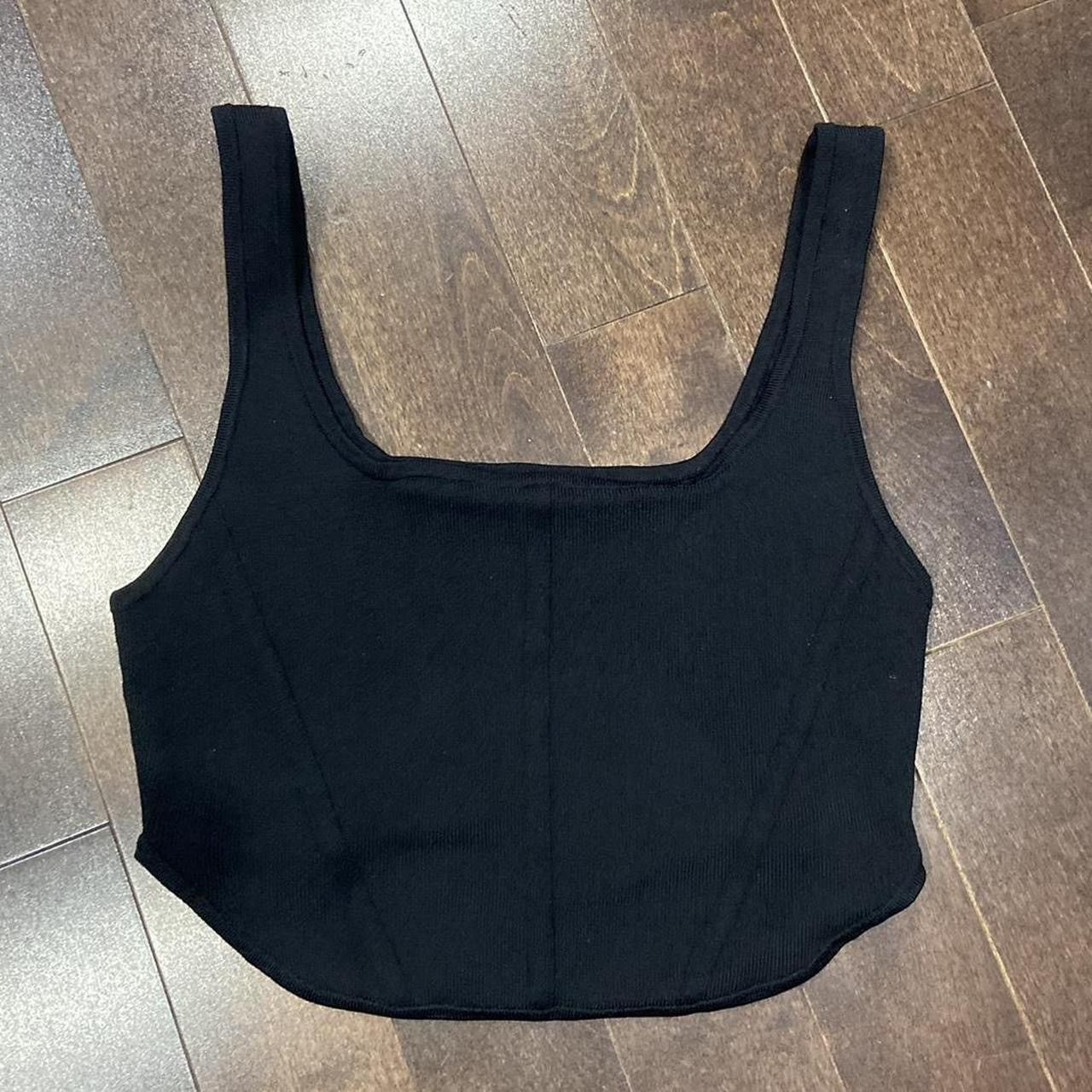 Aritzia Babaton corset ribbed tank Size L / US 10 / IT 46 - 3 Thumbnail