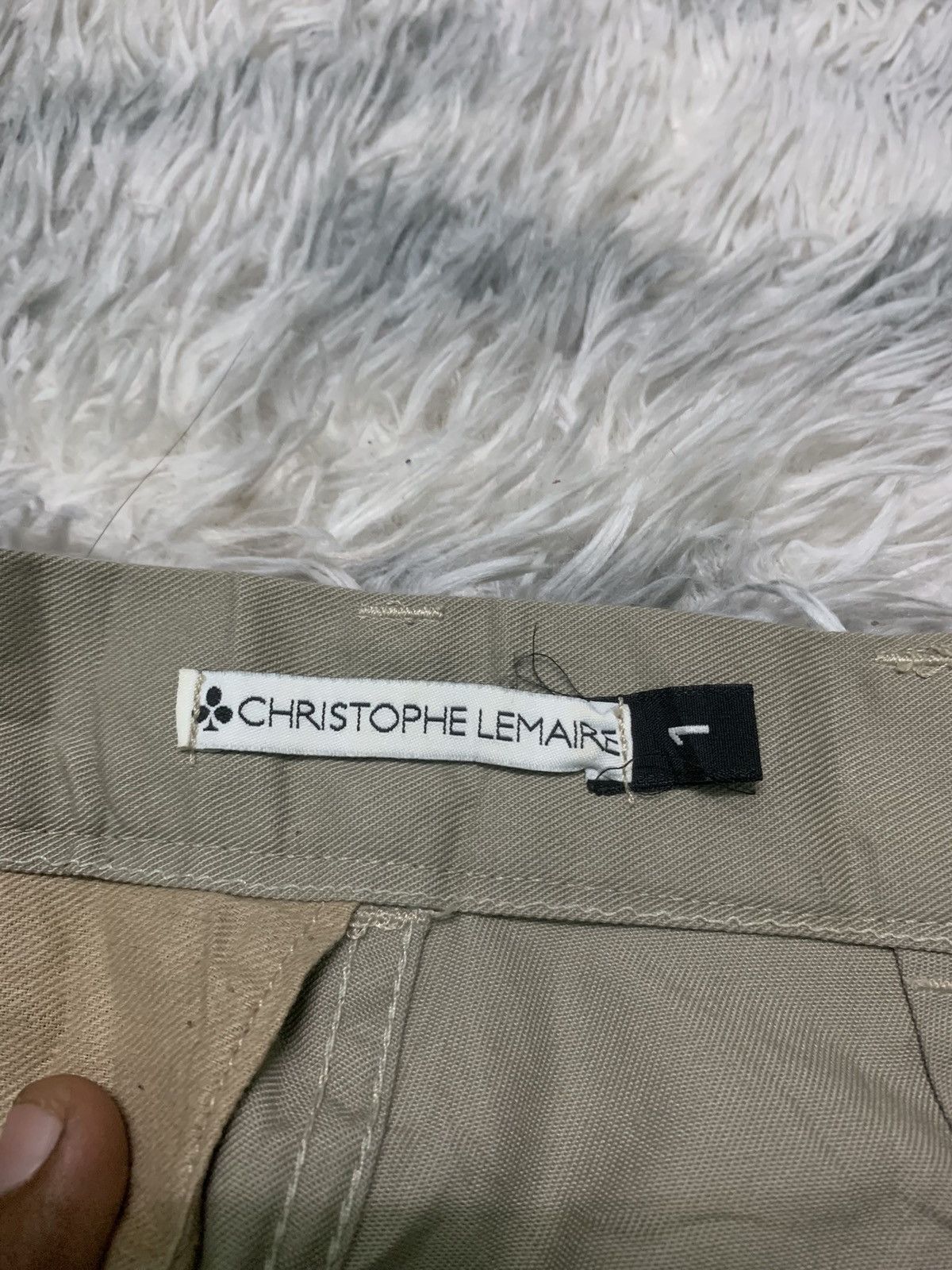 Christophe Lemaire VINTAGE CHRISTOPHE LEMAIRE CHINOS SINGLE POCKET BACK PANT Size US 28 / EU 44 - 10 Thumbnail