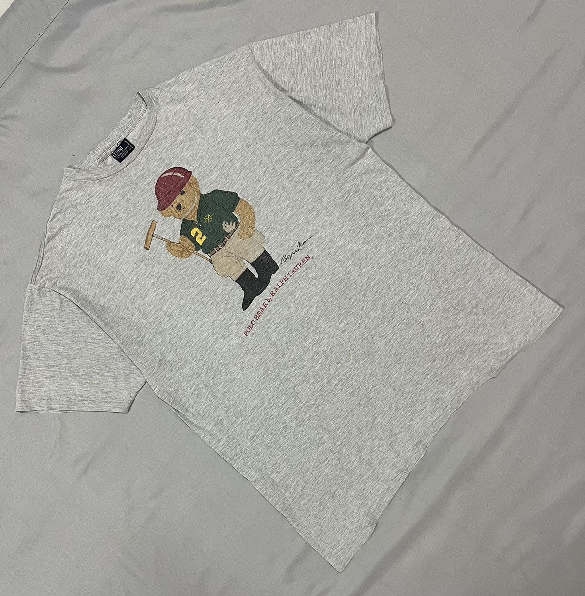 Polo Ralph Lauren × Vintage Vintage t shirt polo bear by ralph lauren Size US L / EU 52-54 / 3 - 4 Thumbnail