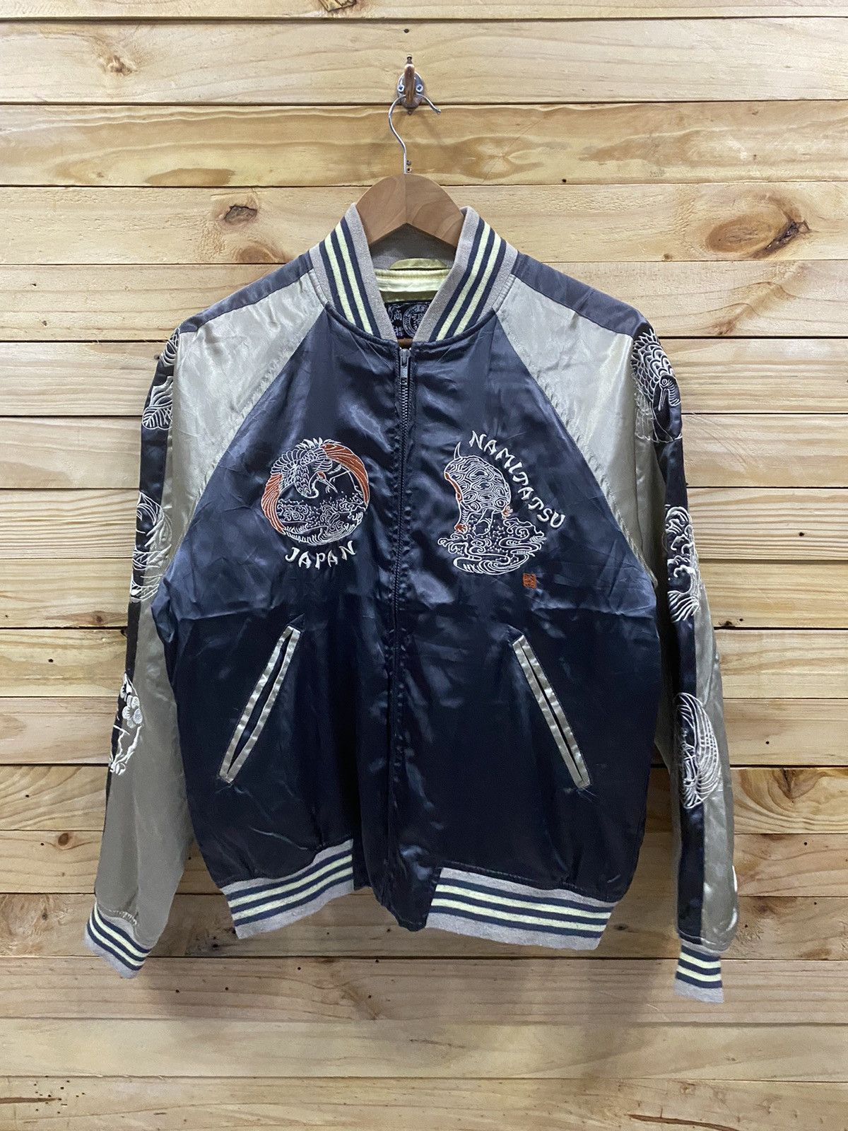 Hysteric Glamour × Japanese Brand Vintage sukajan ‘NAMITATSU’ embroidered logo Size US M / EU 48-50 / 2 - 1 Thumbnail