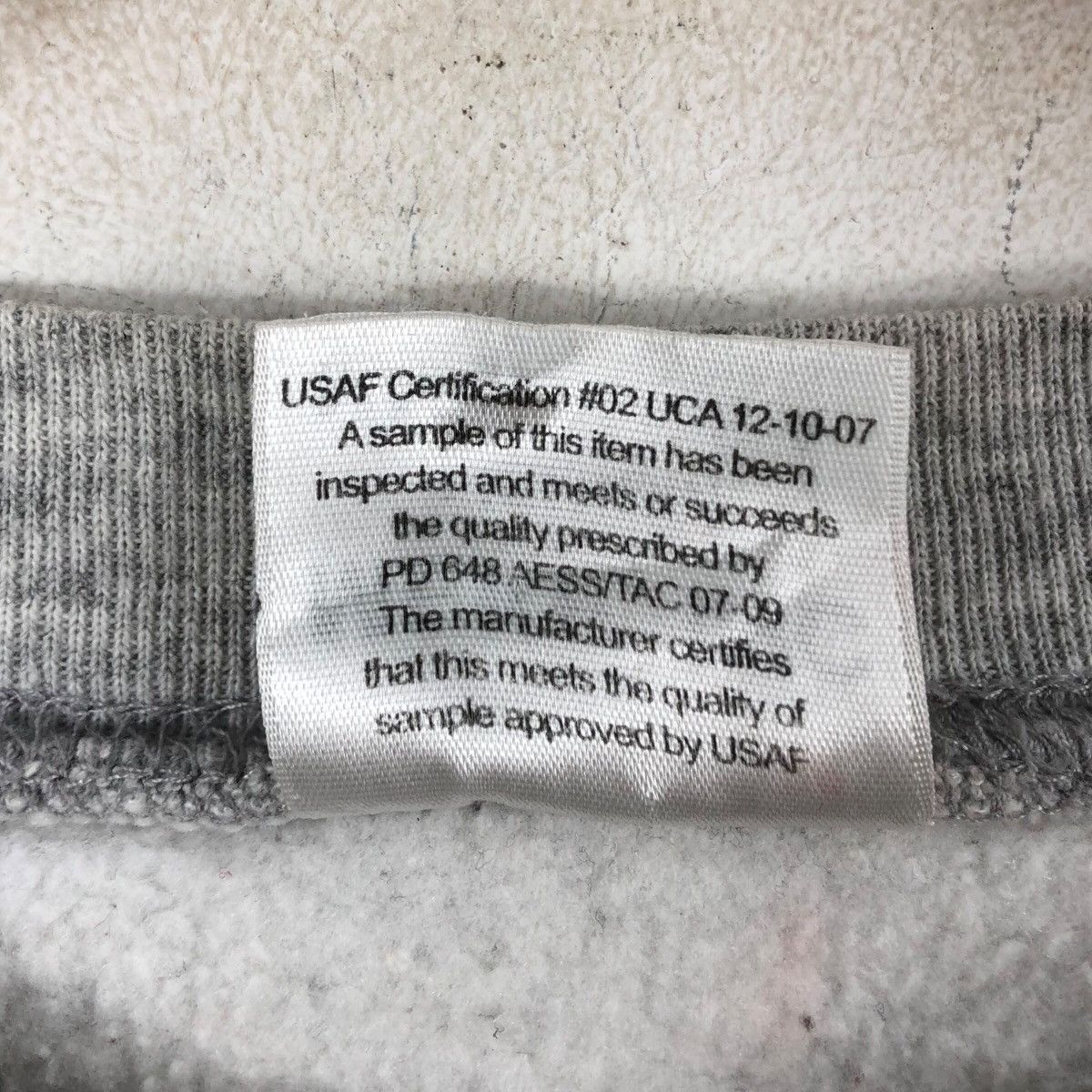 Vintage Vintage USAF US AIR Force Made in Usa Sample Sweatshirt Size US M / EU 48-50 / 2 - 6 Thumbnail