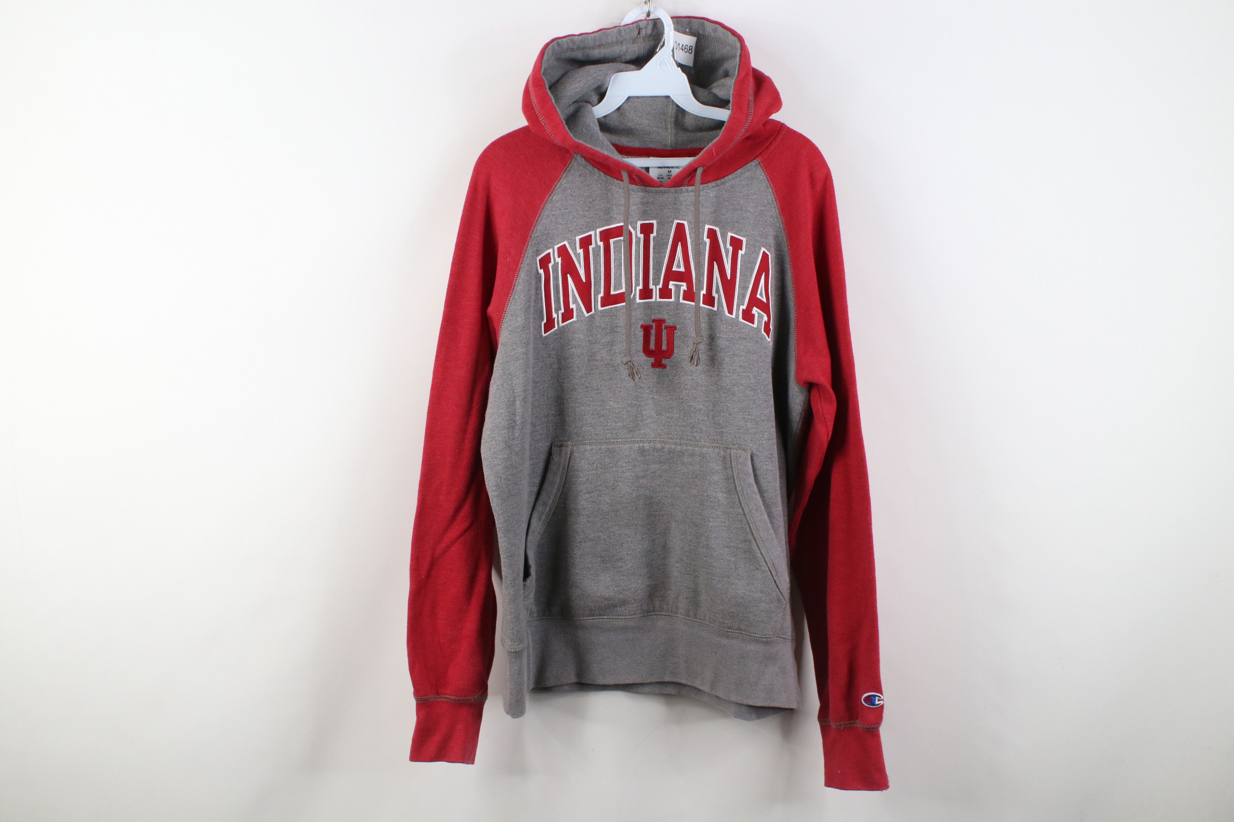 Champion Vintage Y2K Champion Indiana University Football Hoodie Size US M / EU 48-50 / 2 - 1 Thumbnail