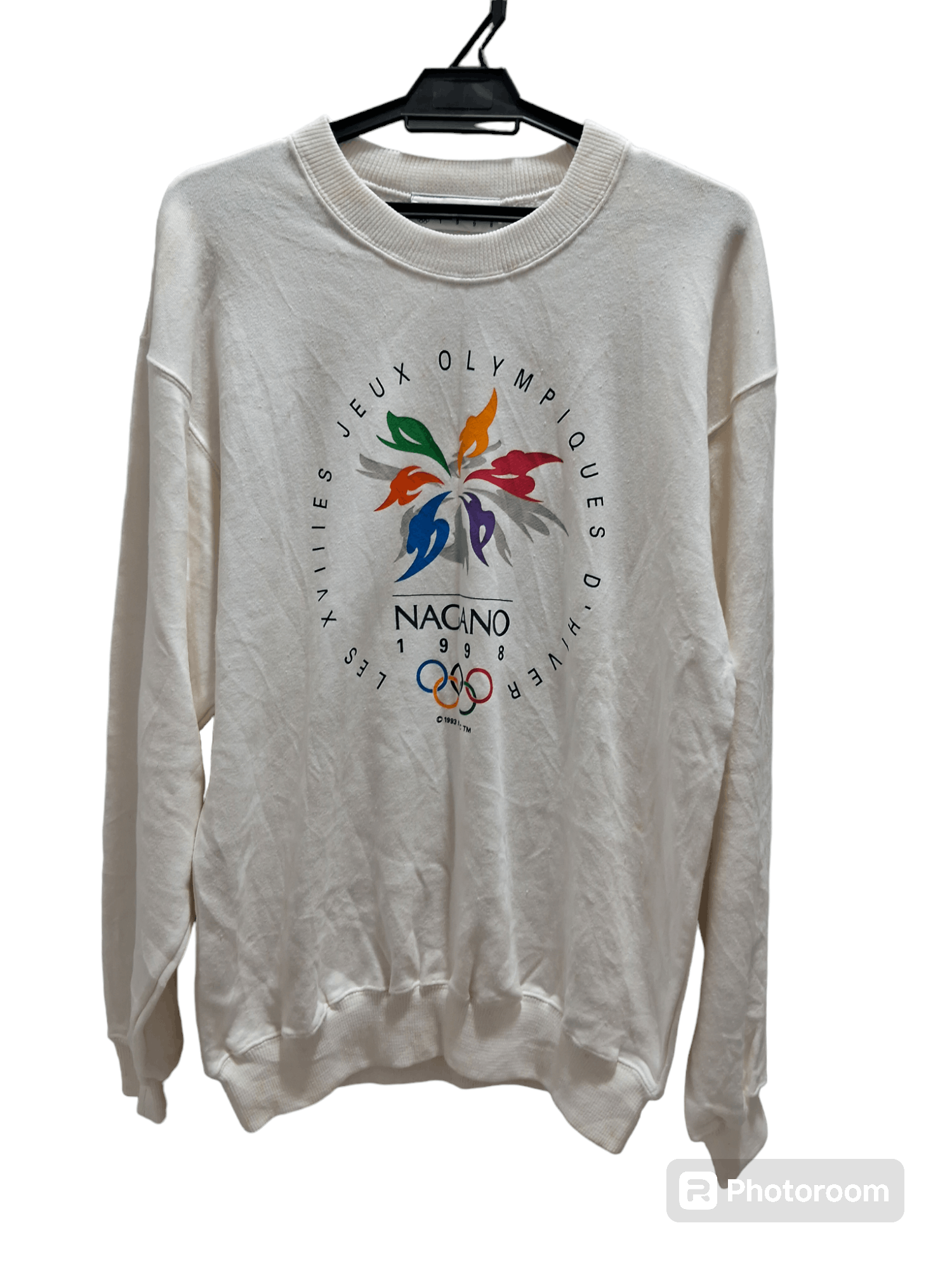 Vintage Olympic nagano sweatshirt Size US L / EU 52-54 / 3 - 1 Thumbnail