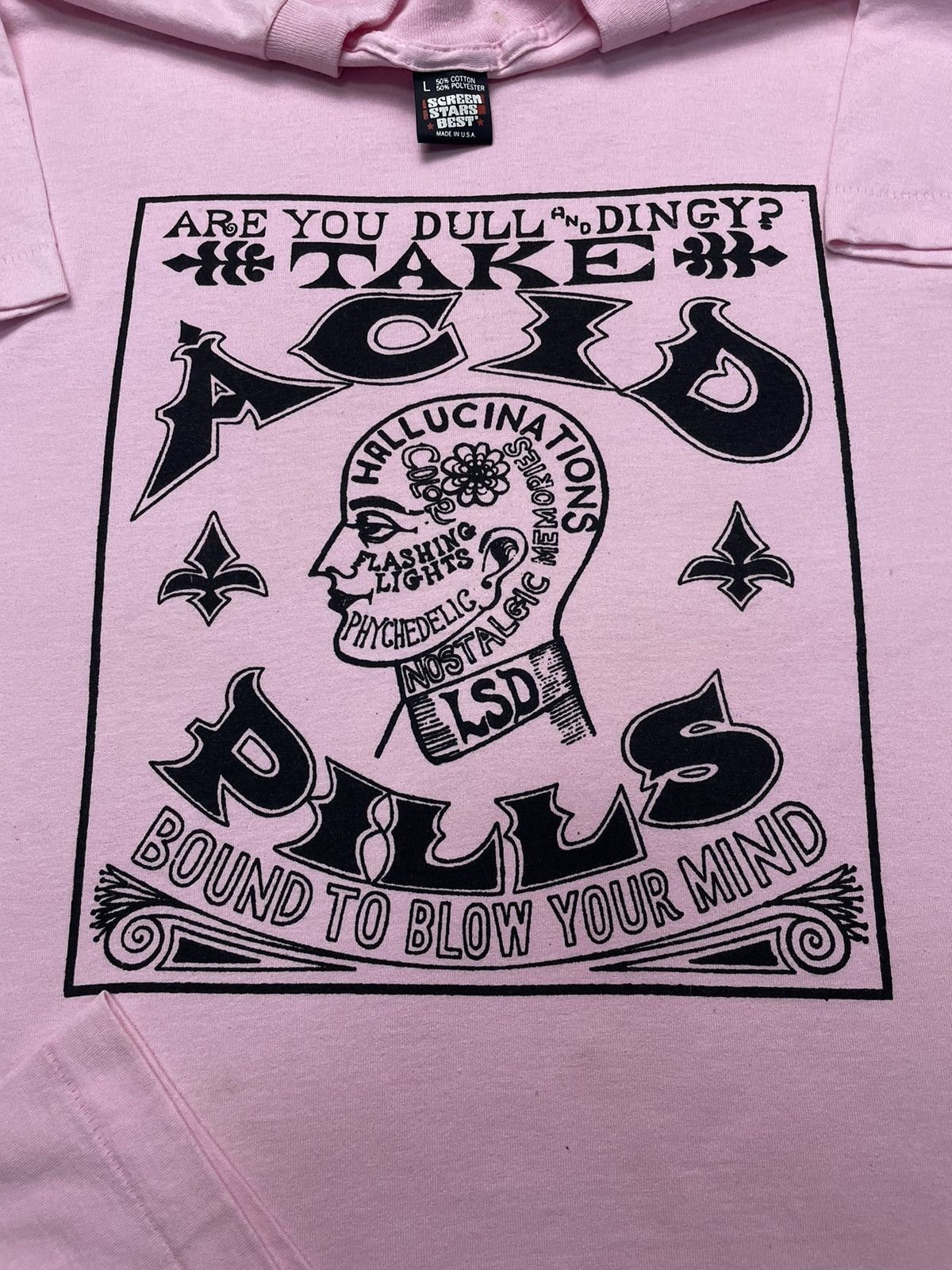 Vintage Vintage Acid Pills Psychedelic Shirt Size US L / EU 52-54 / 3 - 4 Thumbnail