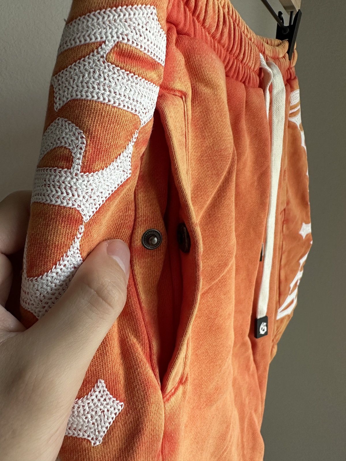 Godspeed Courtside Logo Shorts Orange Size US 32 / EU 48 - 3 Thumbnail