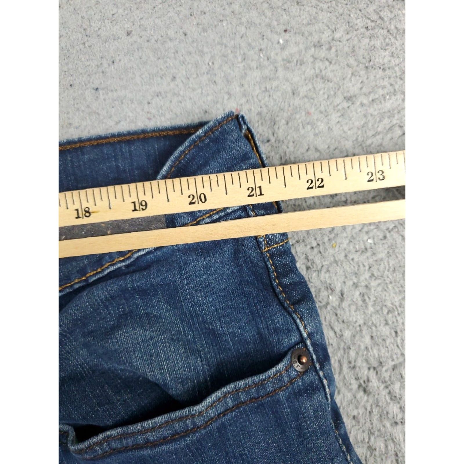 Levi's Levis 541 Athletic Fit Straight Leg Blue Jeans Mens 46x31 Size US 30 / EU 46 - 4 Thumbnail