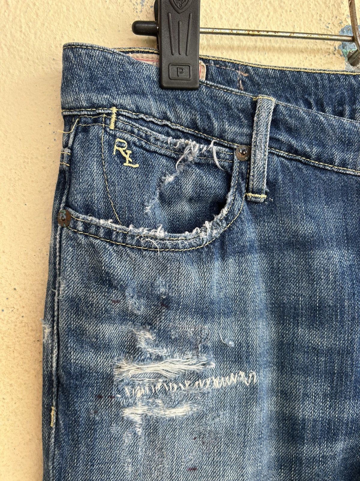 Polo Ralph Lauren Polo Ralph Lauren Astor Boyfriend Slim Fit Patchwork Jeans Size US 26 / EU 42 - 5 Thumbnail