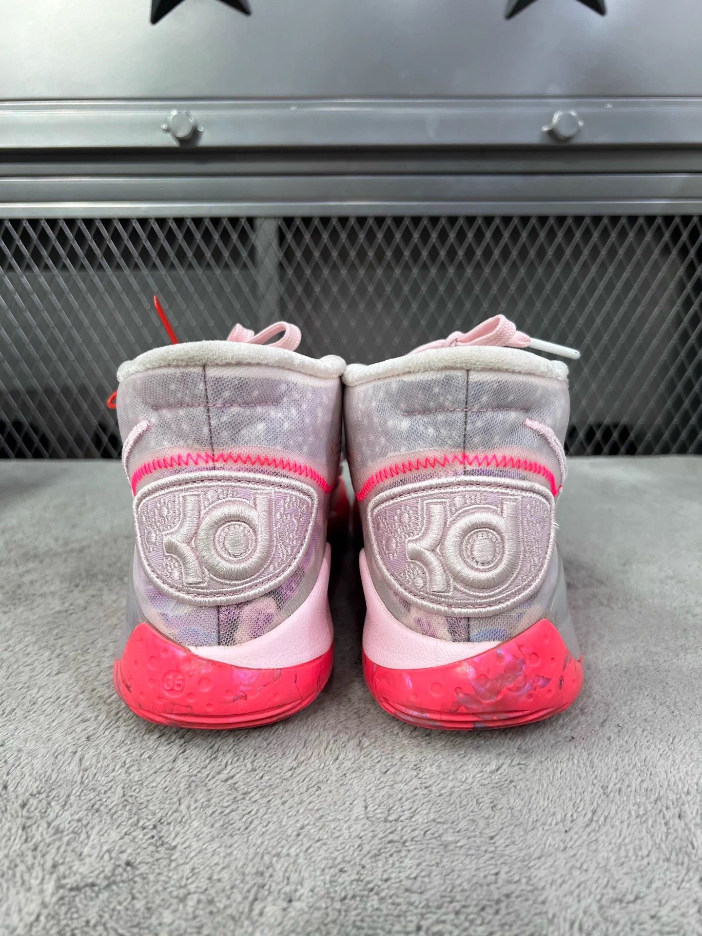 Nike Nike KD 12 What The Aunt Pearl Breast Cancer Candy Pink Size US 9.5 / EU 42-43 - 6 Thumbnail