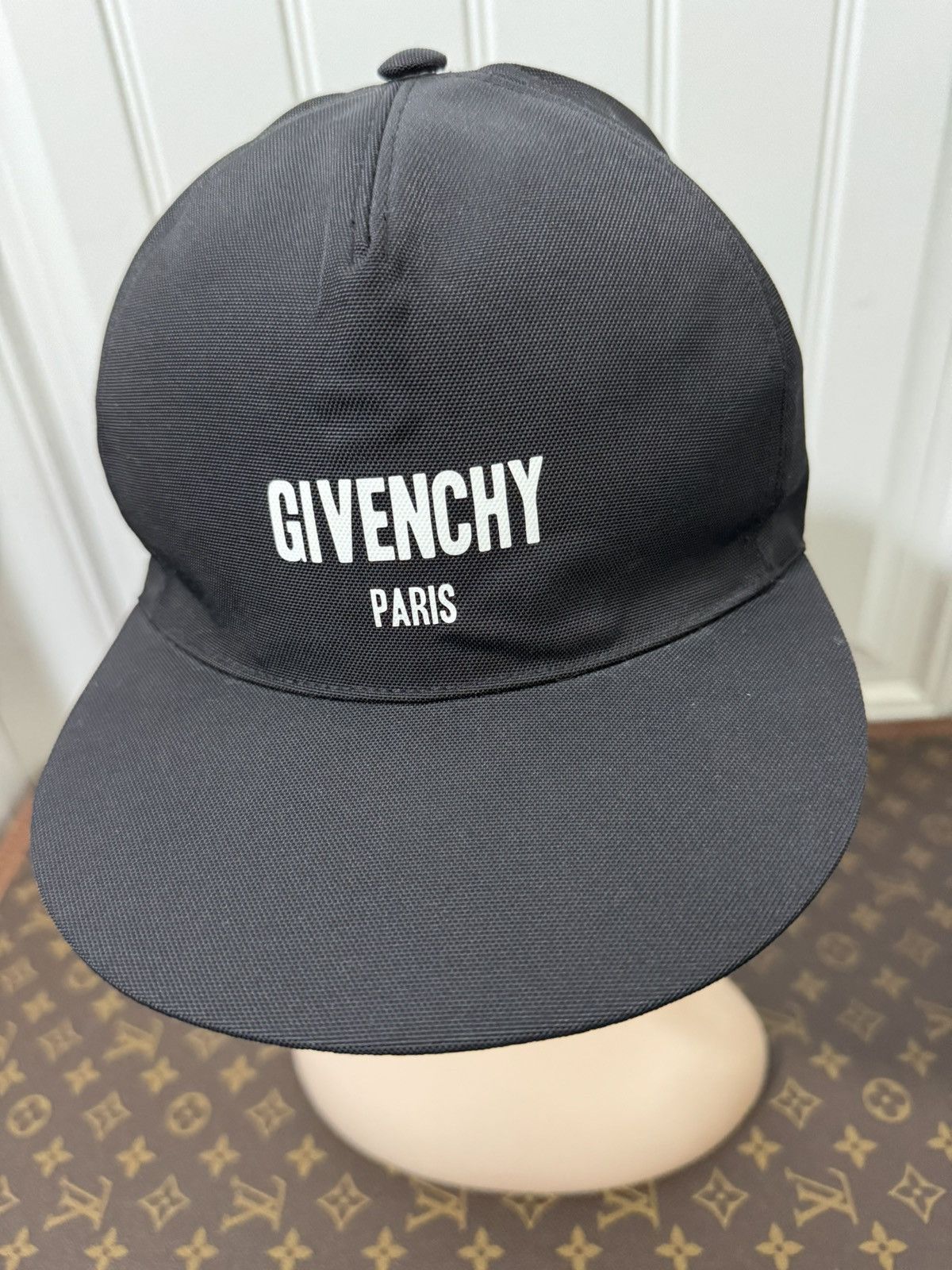 Givenchy Logo Print Flat Bill Hat Size ONE SIZE - 5 Thumbnail