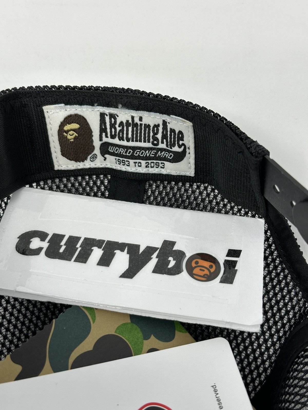 Bape BAPE X JOSHUA VIDES MESH CAP Size ONE SIZE - 7 Thumbnail