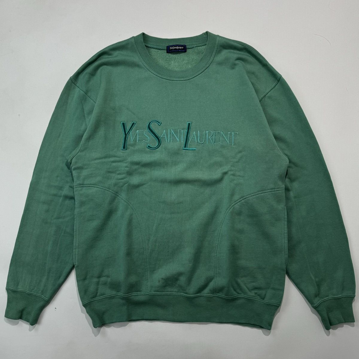 Vintage Ysl Pour Homme Yves Saint Laurent VINTAGE YSL YVES SAINT LAURENT PARIS SWEATSHIRT Grailed