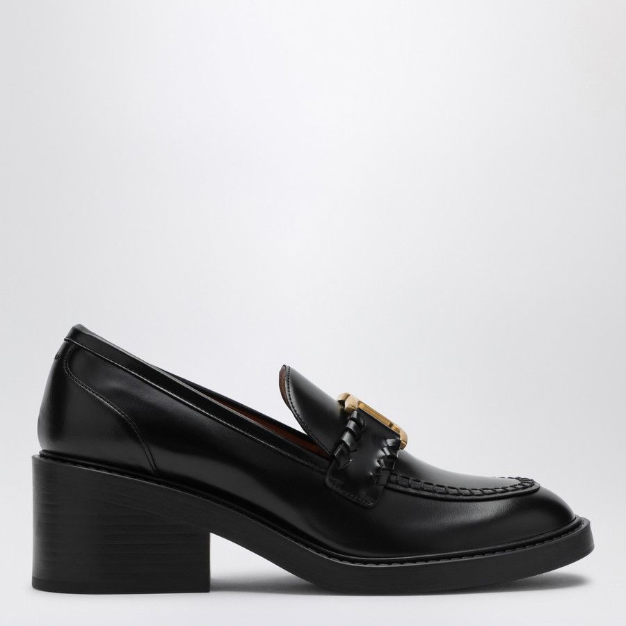 o1d2blof0824 Loafers in Black