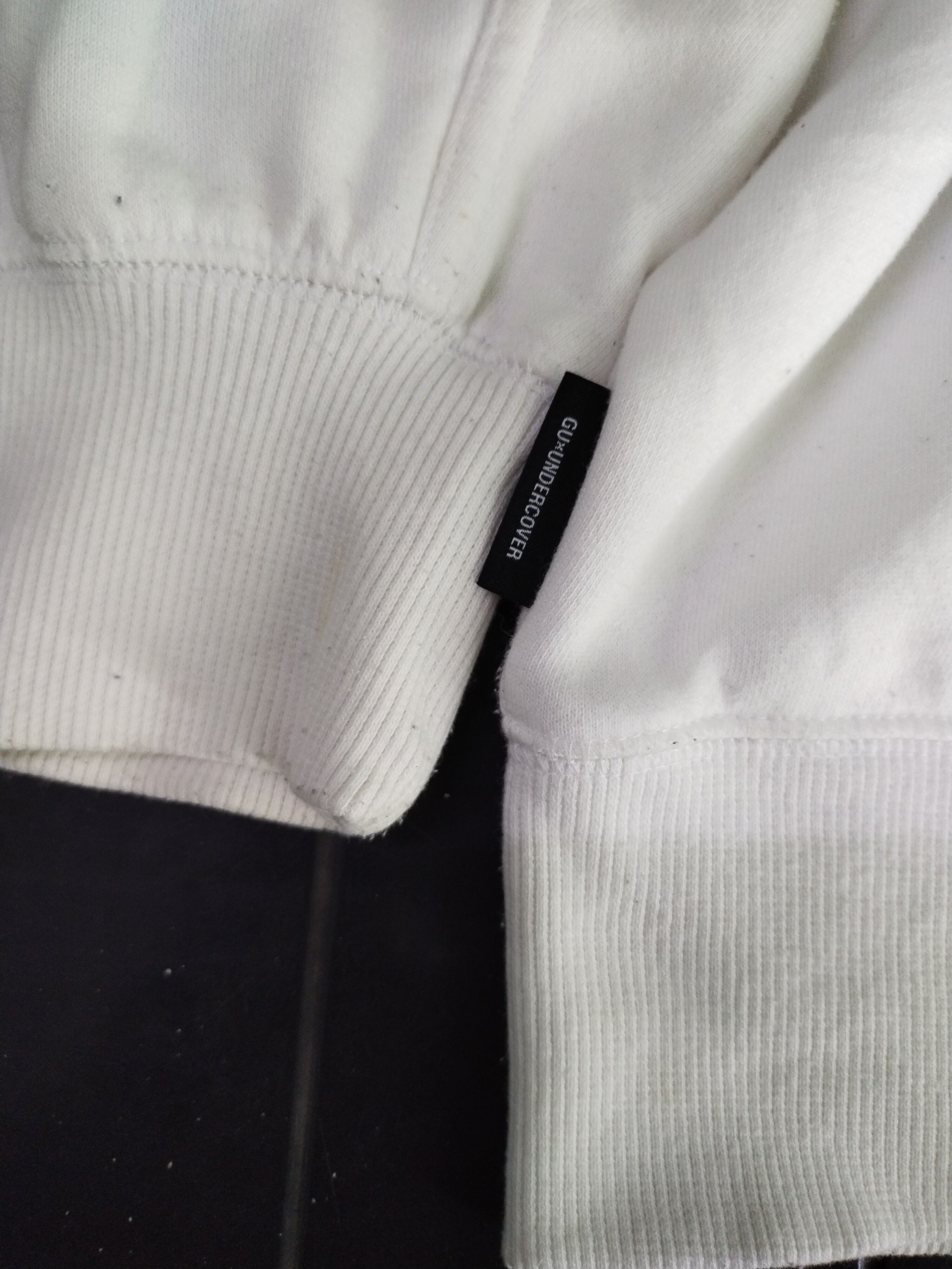 GU × Undercover GU x Undercover FreedomNoise White Sweatshirt Size US M / EU 48-50 / 2 - 4 Thumbnail