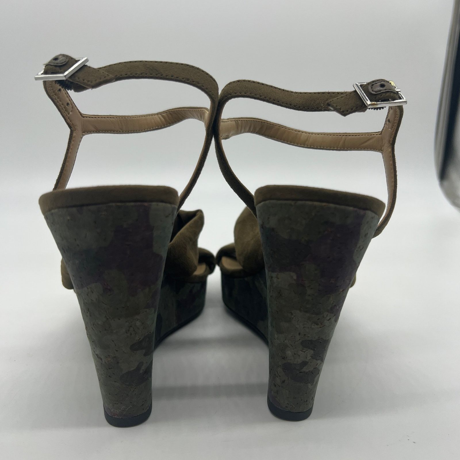 Other G.I.L.I. Knotted Front Wedge Ankle Strap Size 8 M Kahlie Size US 8 / IT 38 - 6 Thumbnail