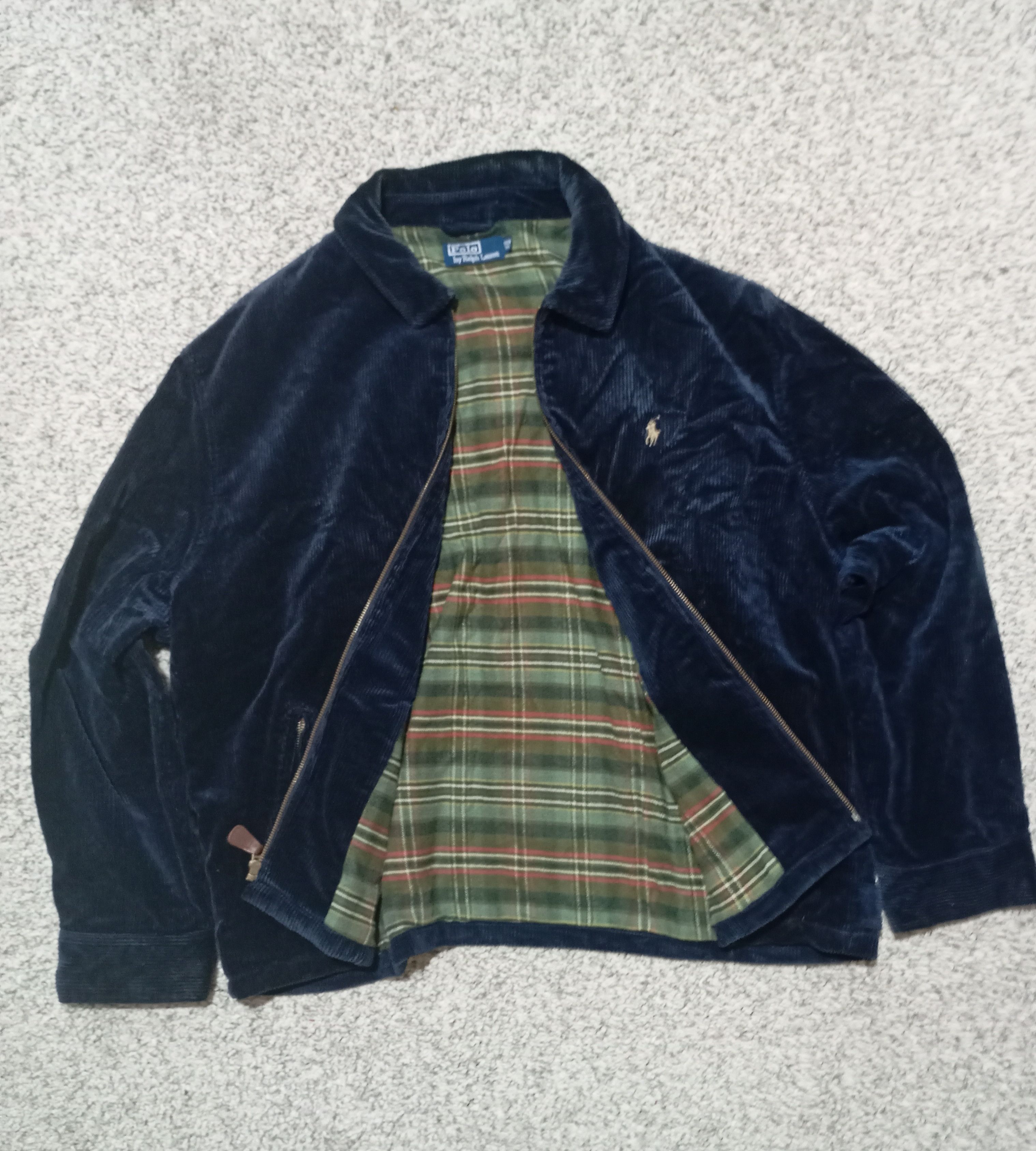 Polo Ralph Lauren Polo Ralph Lauren Vintage Corduroy Bomber Jacket Size US XXL / EU 58 / 5 - 4 Thumbnail