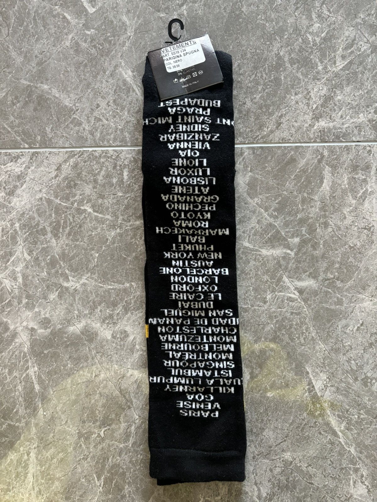 Vetements Balenciaga long socks Size ONE SIZE - 2 Thumbnail