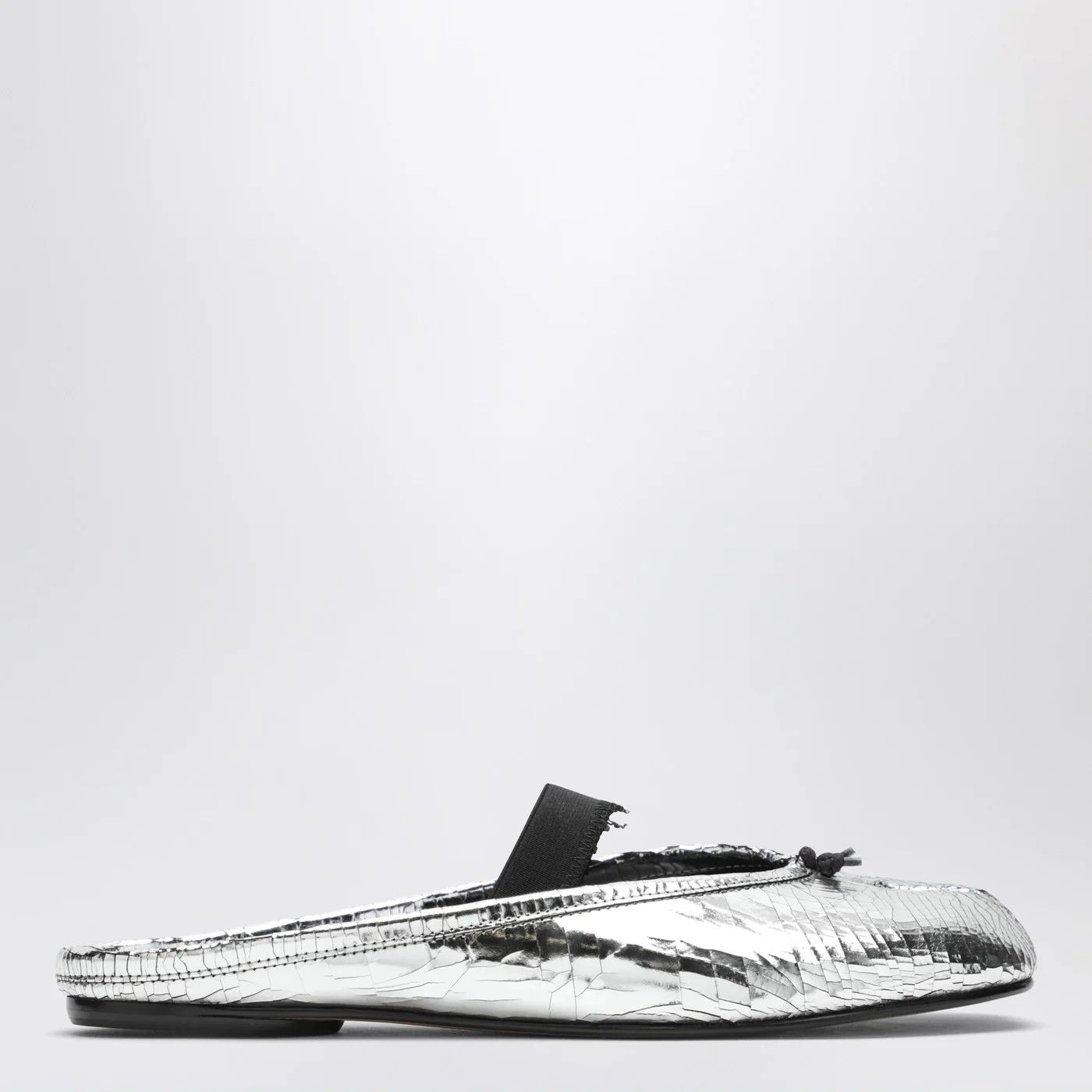 Maison Margiela o1d2blof0426 Tabi Mules in Silver Size US 6.5 / IT 36.5 - 1 Thumbnail