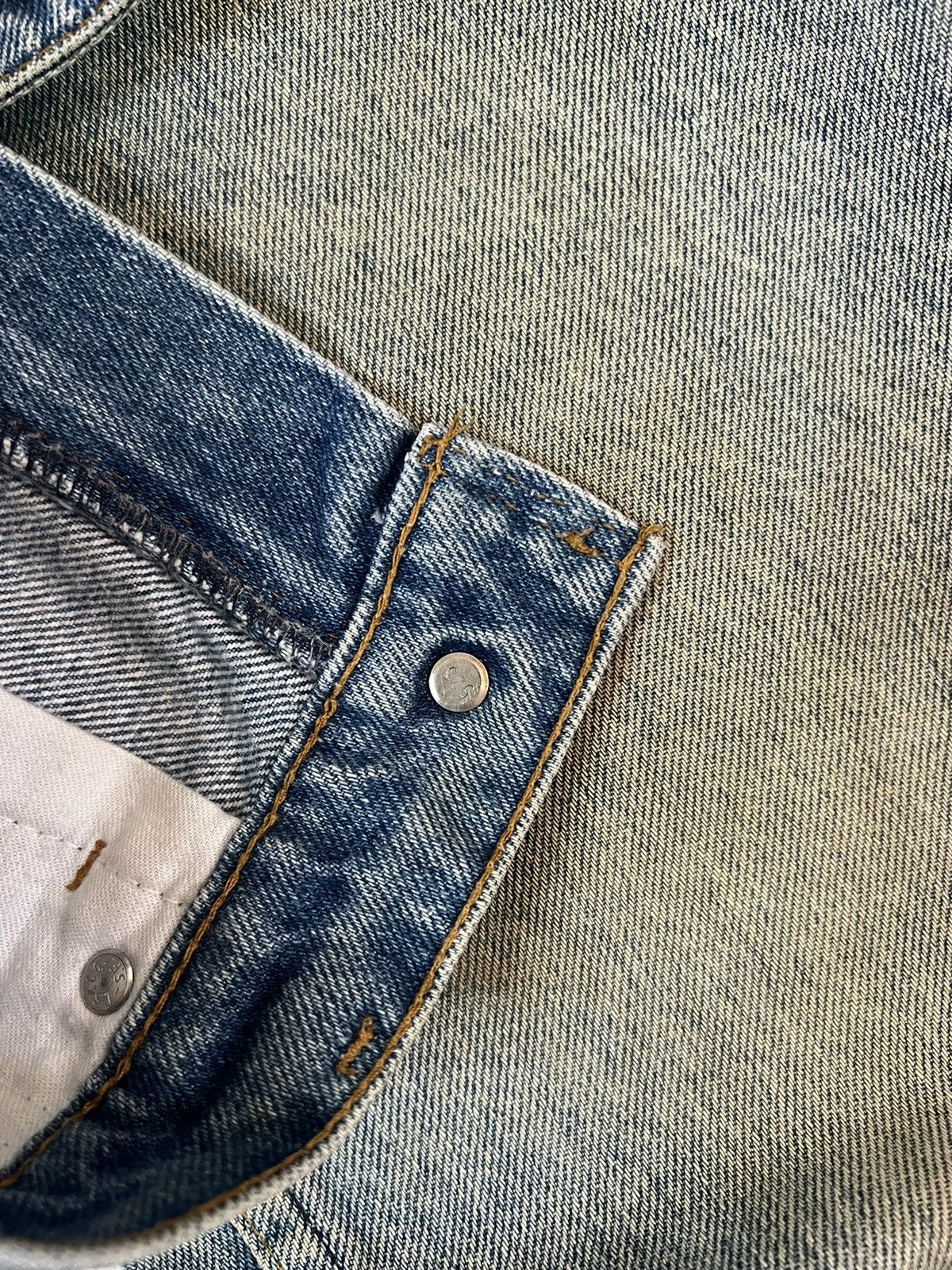 Levi's Vintage Clothing Vtg 90's Levis 510 Blue Wash Denim Size US 26 / EU 42 - 6 Thumbnail
