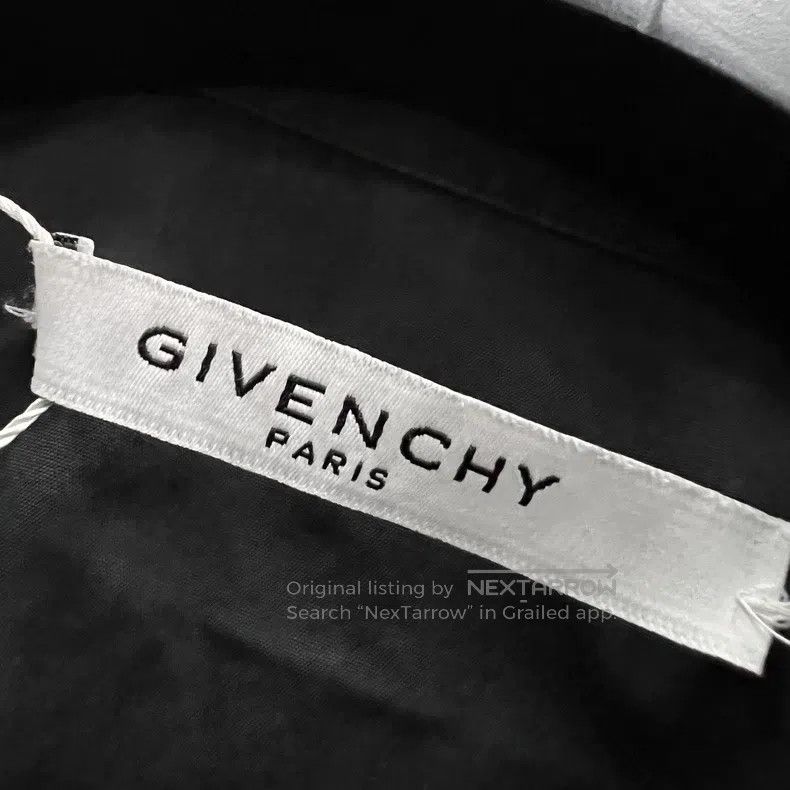 Givenchy Givenchy Size40 Star Embroidery on Collar Shirt Size US M / EU 48-50 / 2 - 3 Thumbnail