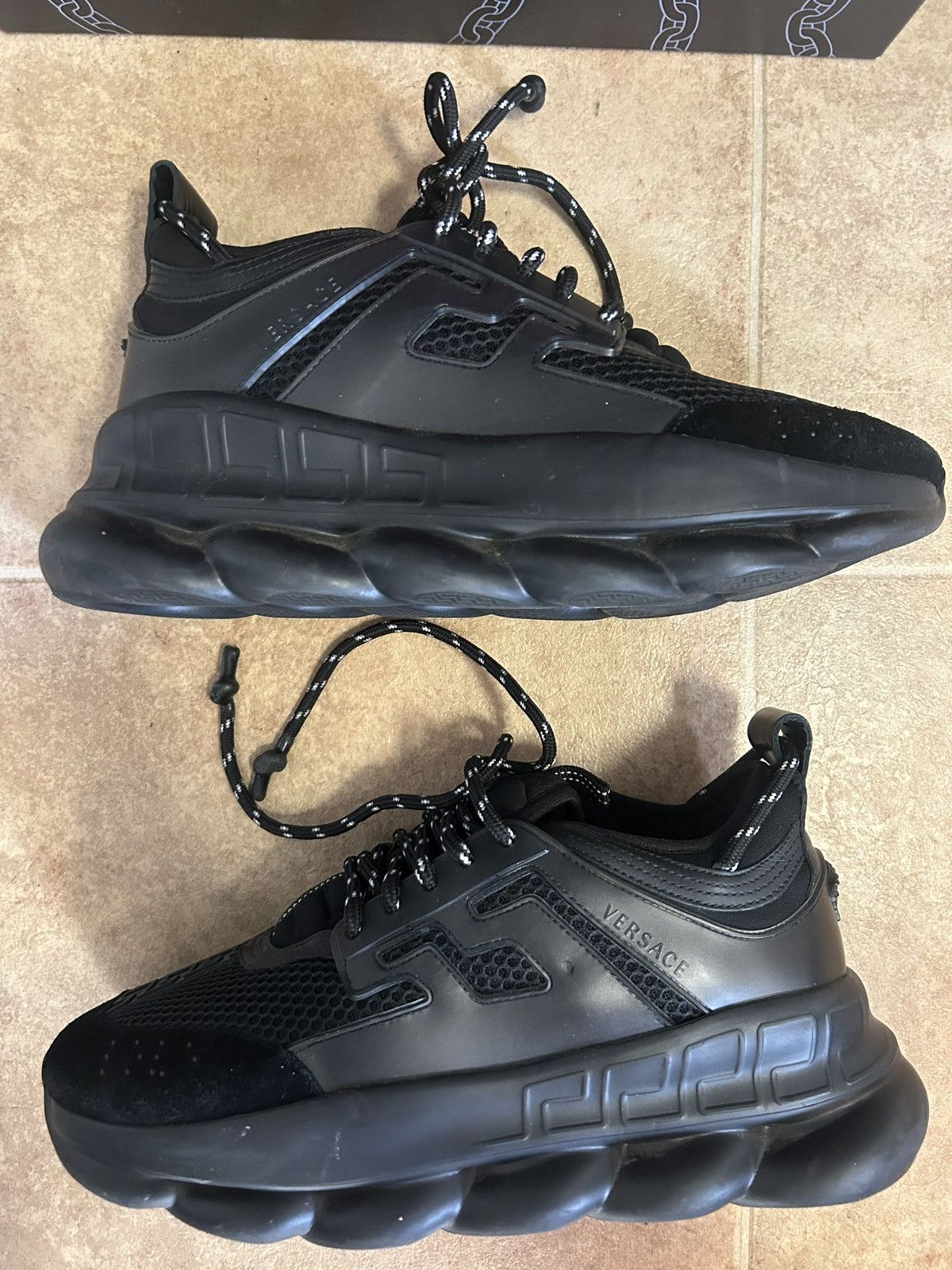 Versace Versace Chain Reaction Black Size US 10 / EU 43 - 2 Thumbnail