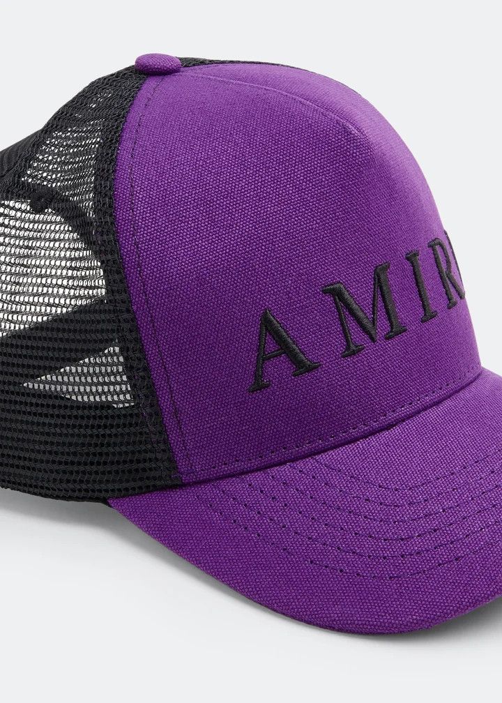 Amiri o1gr1nt0426 Size: OS / Trucker Hat / Cap in Purple Size ONE SIZE - 2 Thumbnail