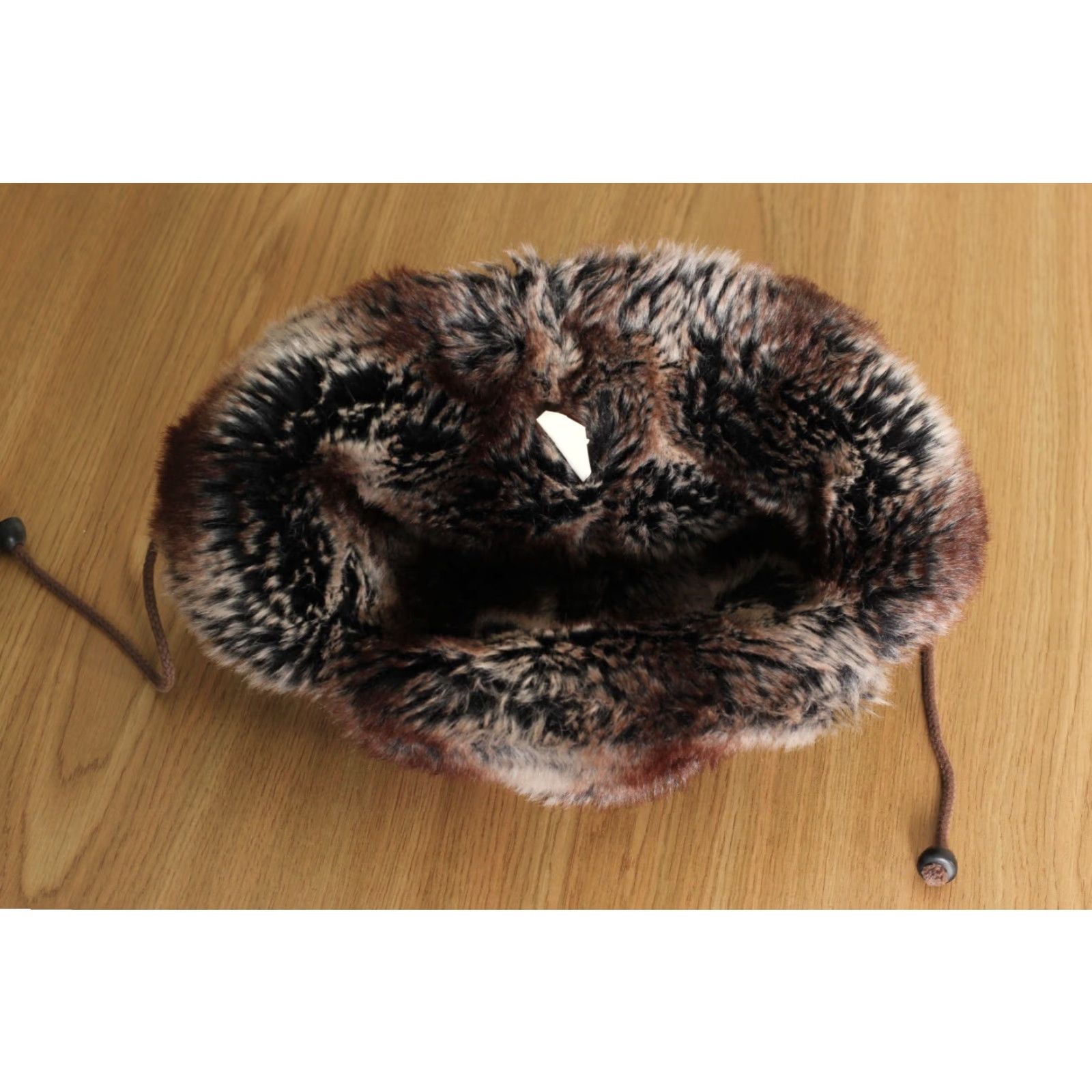 Vintage 66 NORTH ICELAND Kaldi Arctic Hat Trapper Wool Polyester Size 1 Brown Unisex Adults Wool Polyester Outdoor 90s Hats Mens Womens Boys Girls Size ONE SIZE - 6 Thumbnail