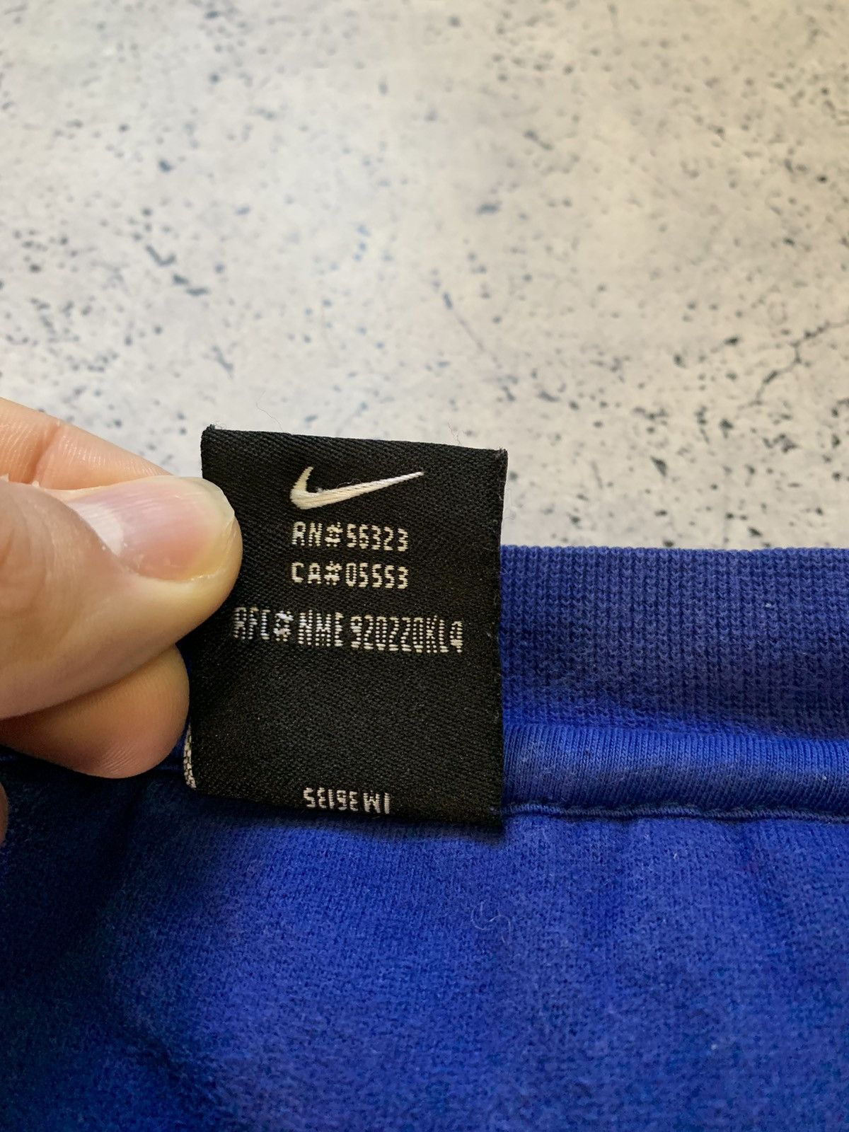 Nike Vintage Nike Baggy Sweatshirt Small Swoosh Y2K USA Size US XL / EU 56 / 4 - 4 Thumbnail