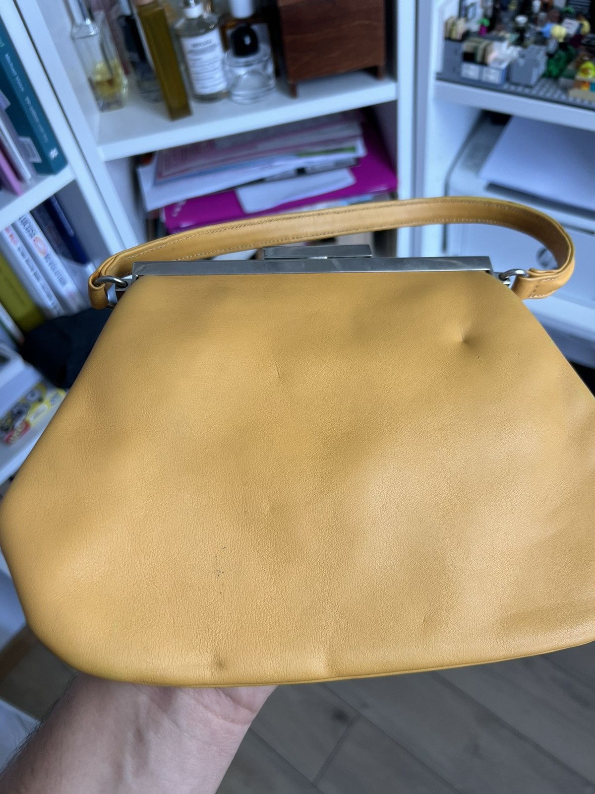Balenciaga × Designer × Vintage Vintage y2k Balenciaga BB logo leather handbag designer 90s Size ONE SIZE - 7 Thumbnail